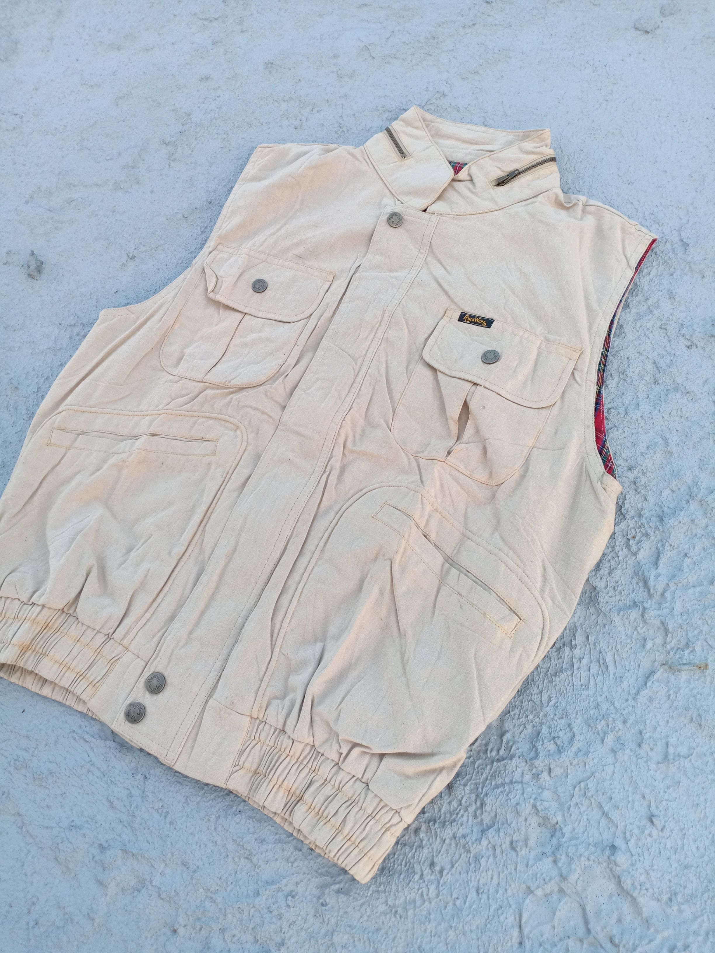 Vintage RUCK WEEN sleeveless fishing gear Size US M / EU 48-50 / 2 - 2 Thumbnail