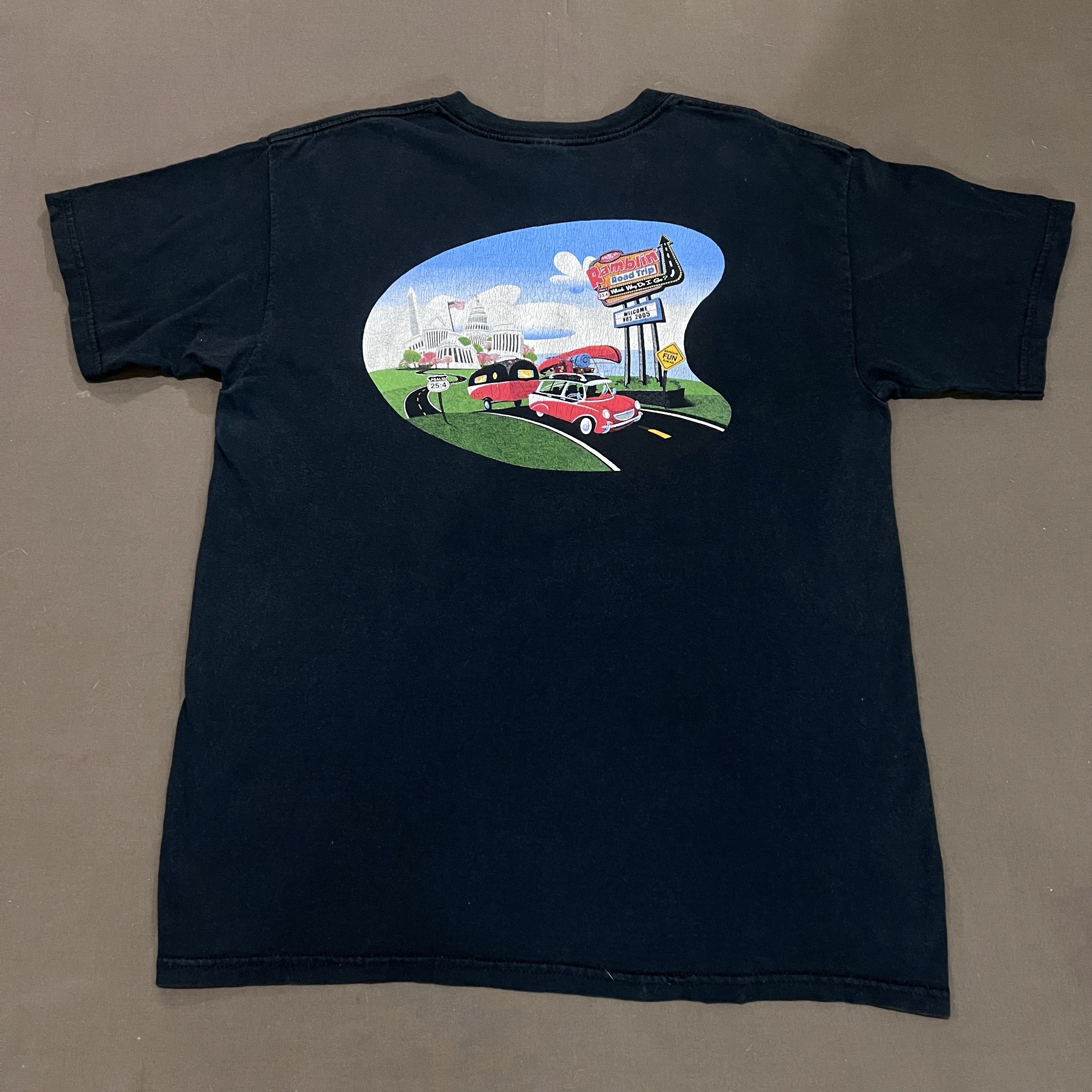 Vintage Vintage Y2K Psalm 25:4 Jesus God Bible Holy Promo Tee Size US L / EU 52-54 / 3 - 2 Thumbnail