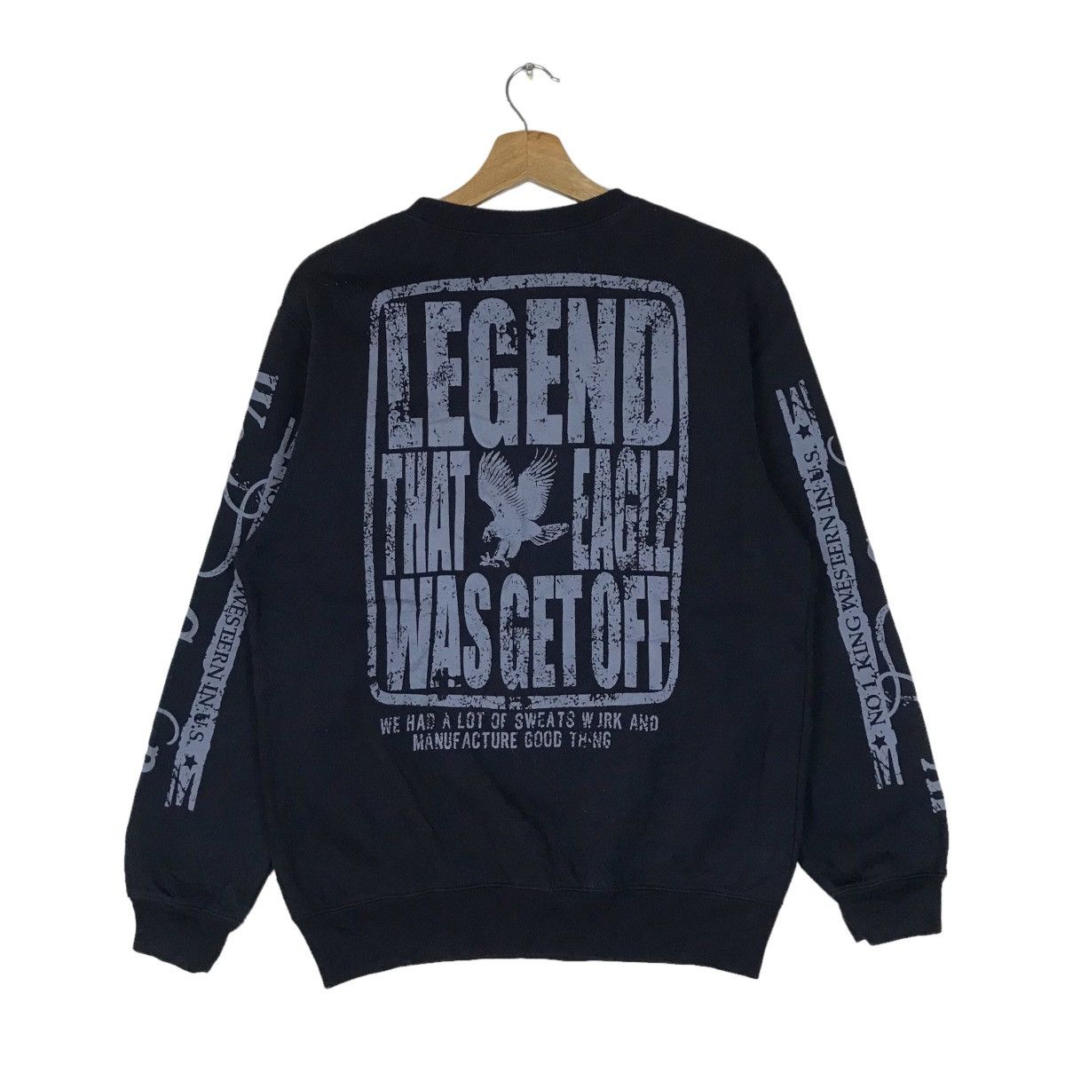 Vintage Vintage BPKT 1970 Indians Tribe Pullover Jumper Sweatshirt Size US M / EU 48-50 / 2 - 5 Thumbnail