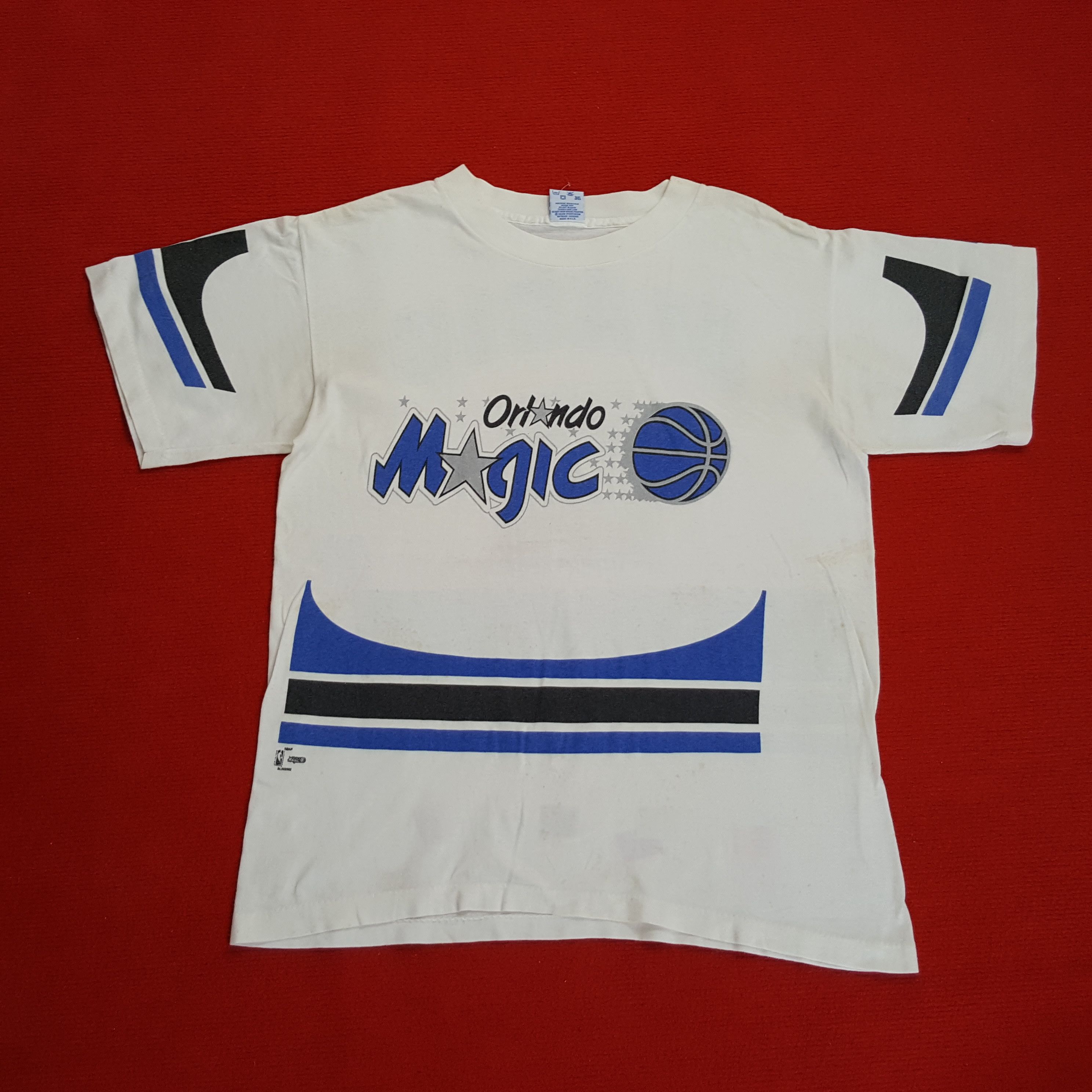 NBA × Salem Sportswear × Vintage NBA Orlando Magic Basketball Team Vintage Tshirt Size US L / EU 52-54 / 3 - 1 Thumbnail