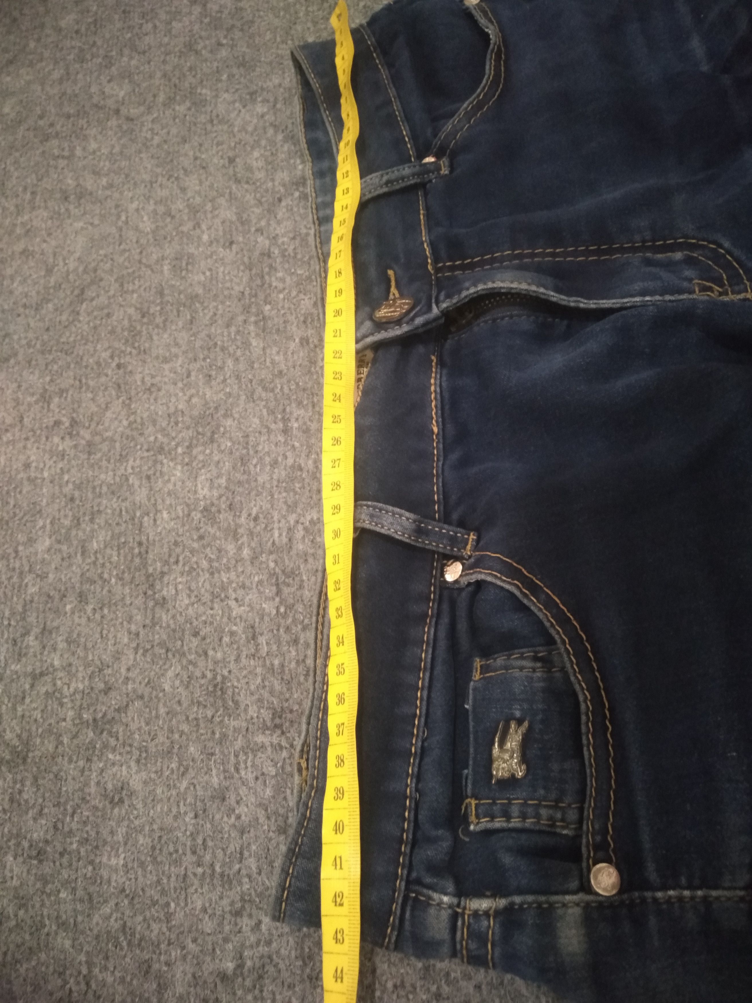 Japanese Brand Japanese Blue Short Jeans Size 31" - 8 Thumbnail