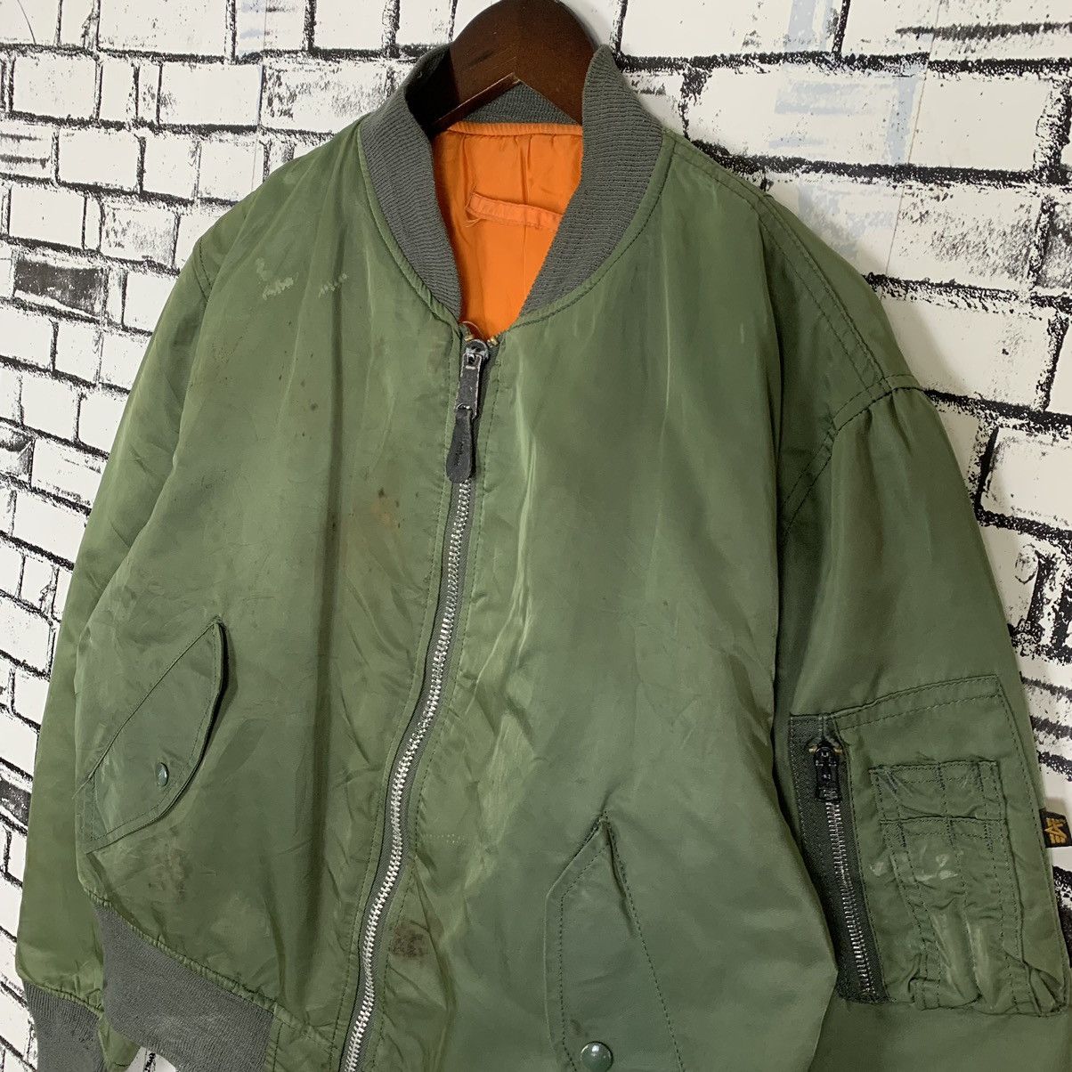 Alpha Industries Alpha Industries Flight Jacket Alpha Bomber Jacket Size US L / EU 52-54 / 3 - 3 Thumbnail