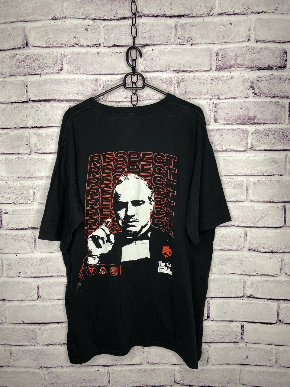 Band Tees MENS Vintage T-Shirt The Godfather Band tees STREETWEAR Size US XXL / EU 58 / 5 - 2 Thumbnail
