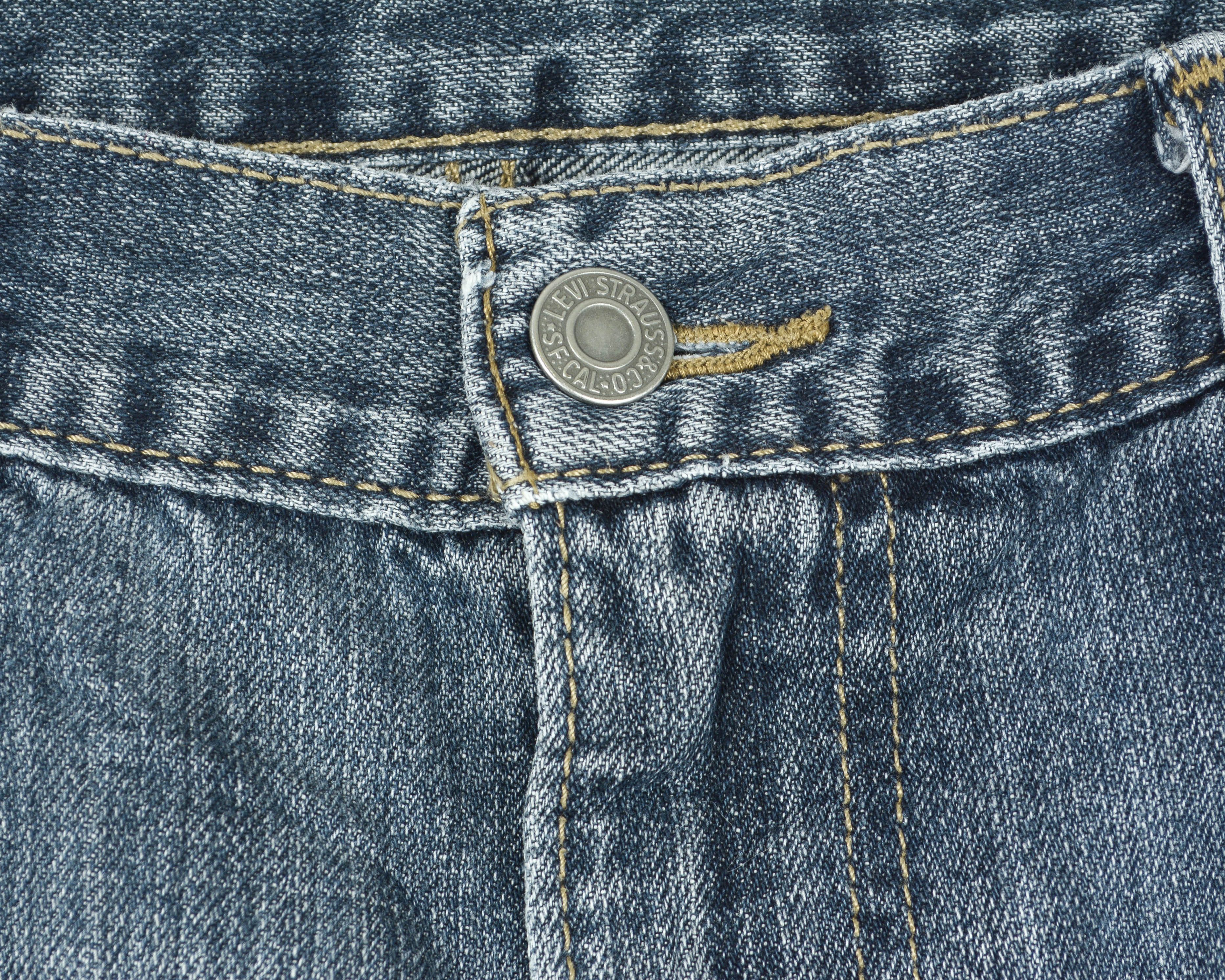 Levi's 511 Men W33 L34 Slim Fit Straight Jeans Denim Pants Trousers Size US 33 - 3 Thumbnail