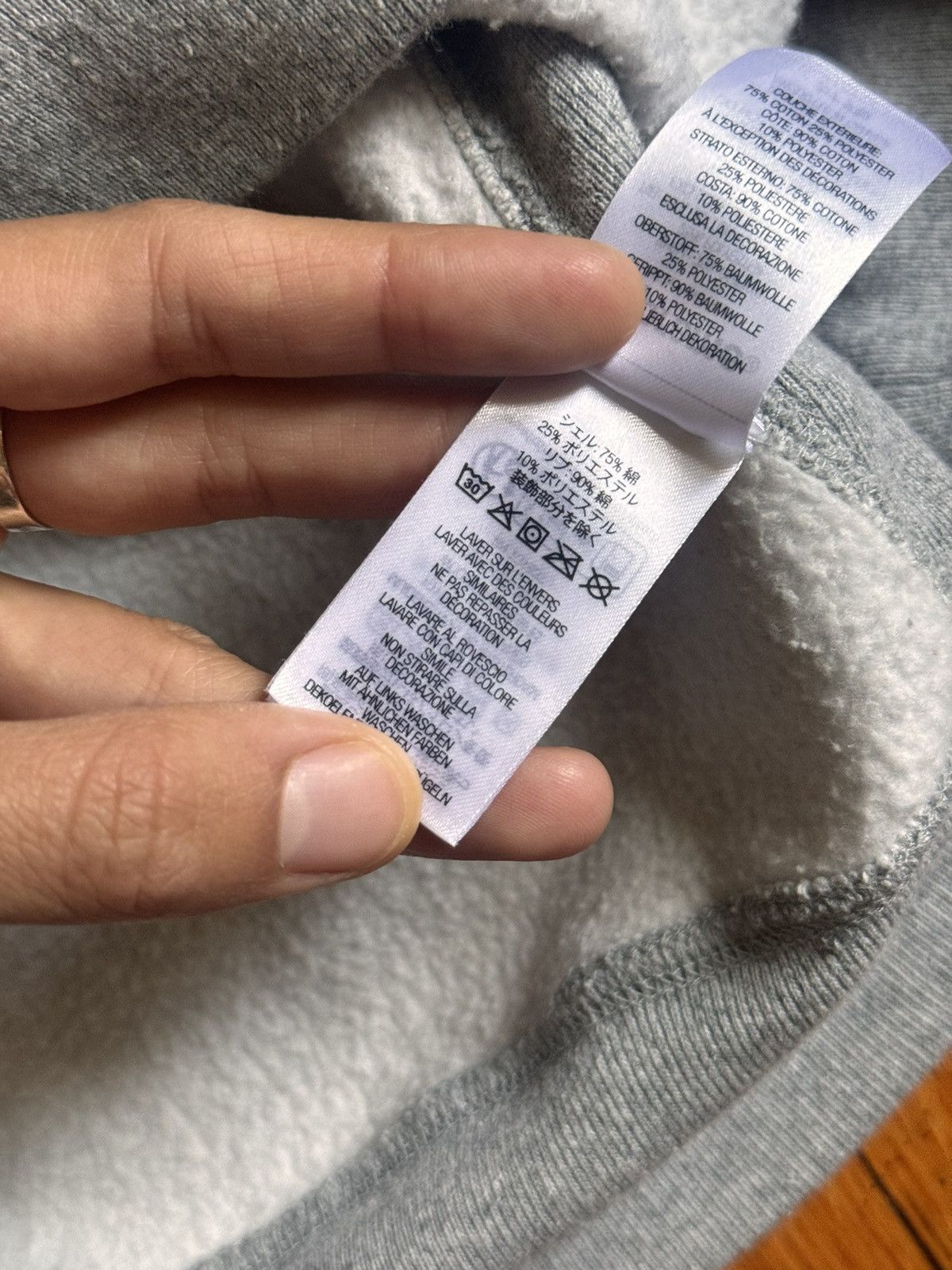 Supreme Supreme Pinstripe Crewneck Size US M / EU 48-50 / 2 - 9 Thumbnail