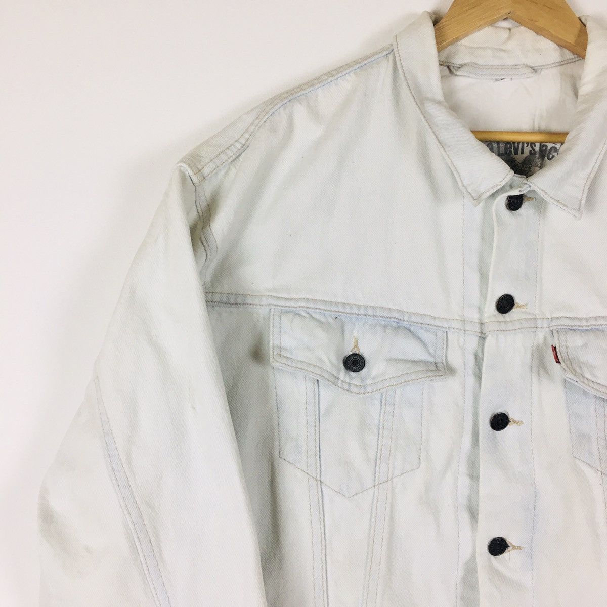 Levi's Vintage Y2K Levis Trucker Jacket Size US M / EU 48-50 / 2 - 4 Thumbnail