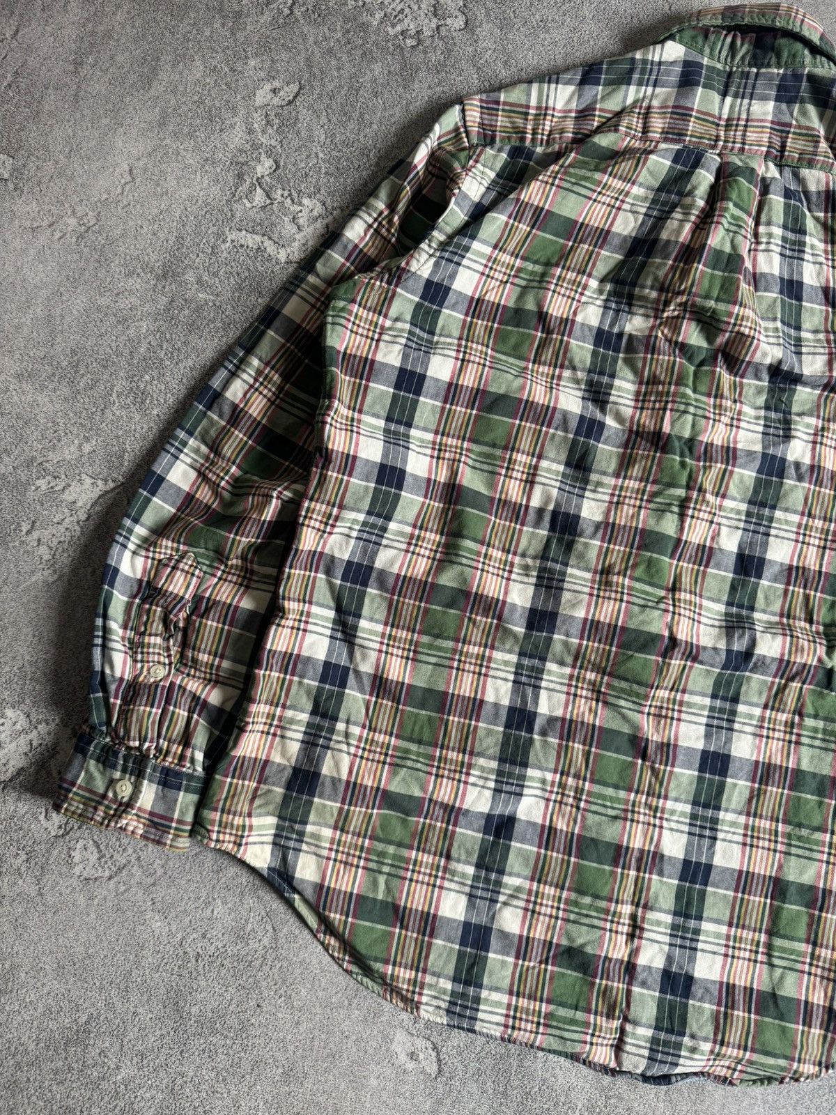 Polo Ralph Lauren Polo Ralph Lauren M chekered button up flannel over shirt Size US M / EU 48-50 / 2 - 13 Thumbnail