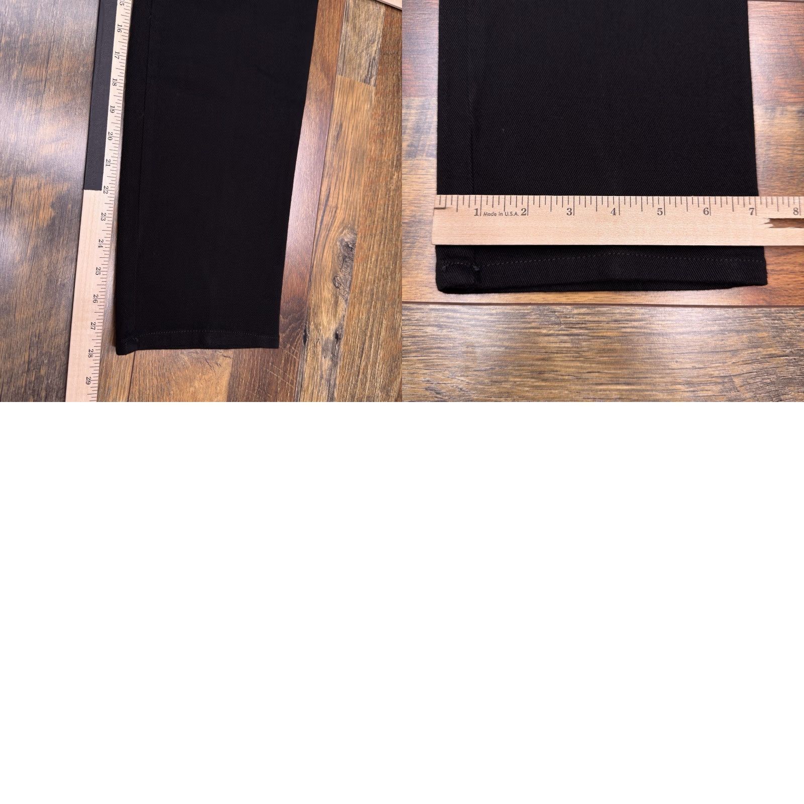 Gloria Vanderbilt Gloria Vanderbilt Amanda Jeans 6 Black Tapered Leg Regular Fit Women's Jeans Short 28in Inseam Classic Style New Size 28" / US 6 / IT 42 - 9 Thumbnail
