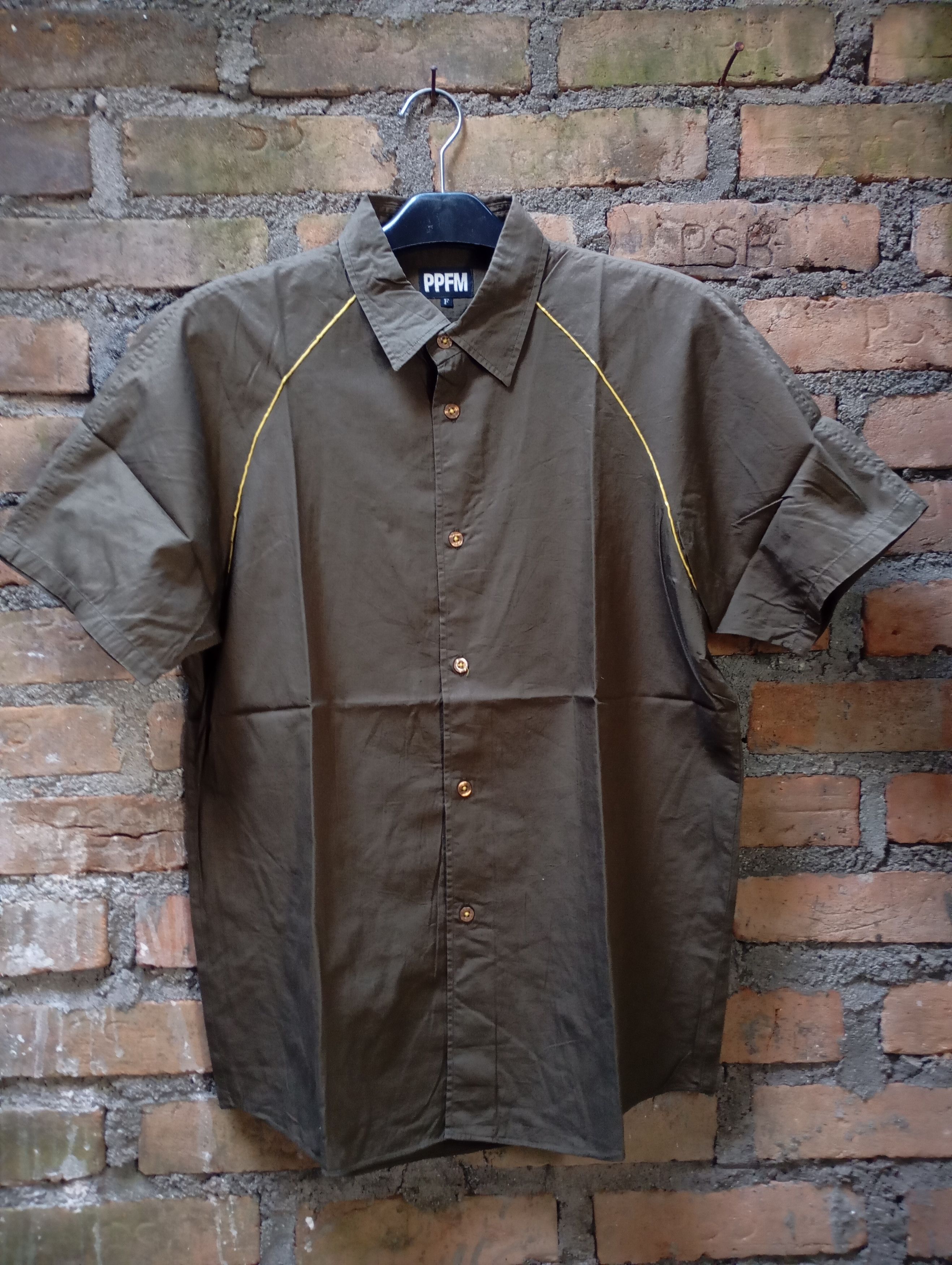 Japanese Brand PPFM Shorts Sleeve Shirts Size US L / EU 52-54 / 3 - 1 Thumbnail
