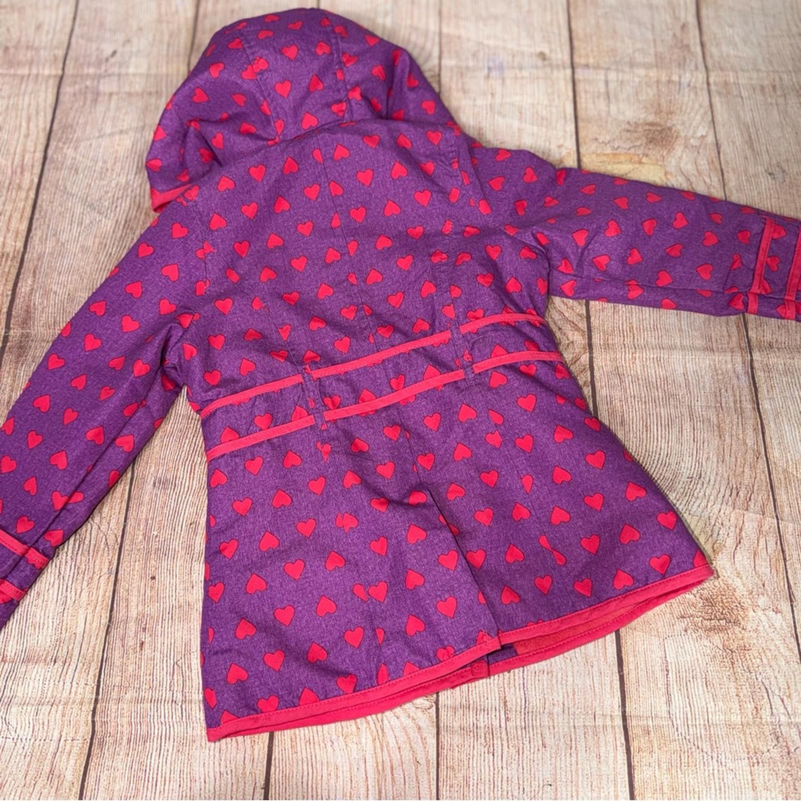 London Fog London Fog 2T Heart Pattern Raincoat Size ONE SIZE - 9 Thumbnail