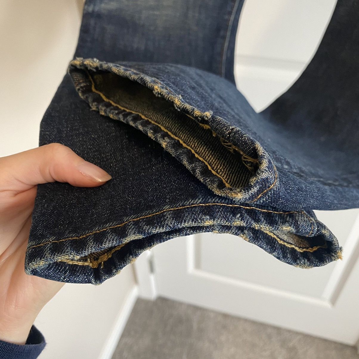 RRL Ralph Lauren RRL Slim Narrow Jean Rinse Wash Size US 30 / EU 46 - 10 Thumbnail