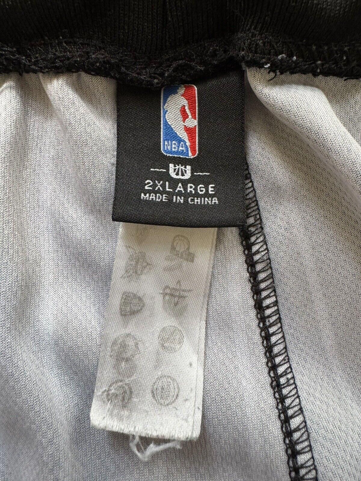 NBA Miami Heat NBA Apparel Shorts #22 JIMMY BUTLER Black & Red Size ONE SIZE - 6 Thumbnail
