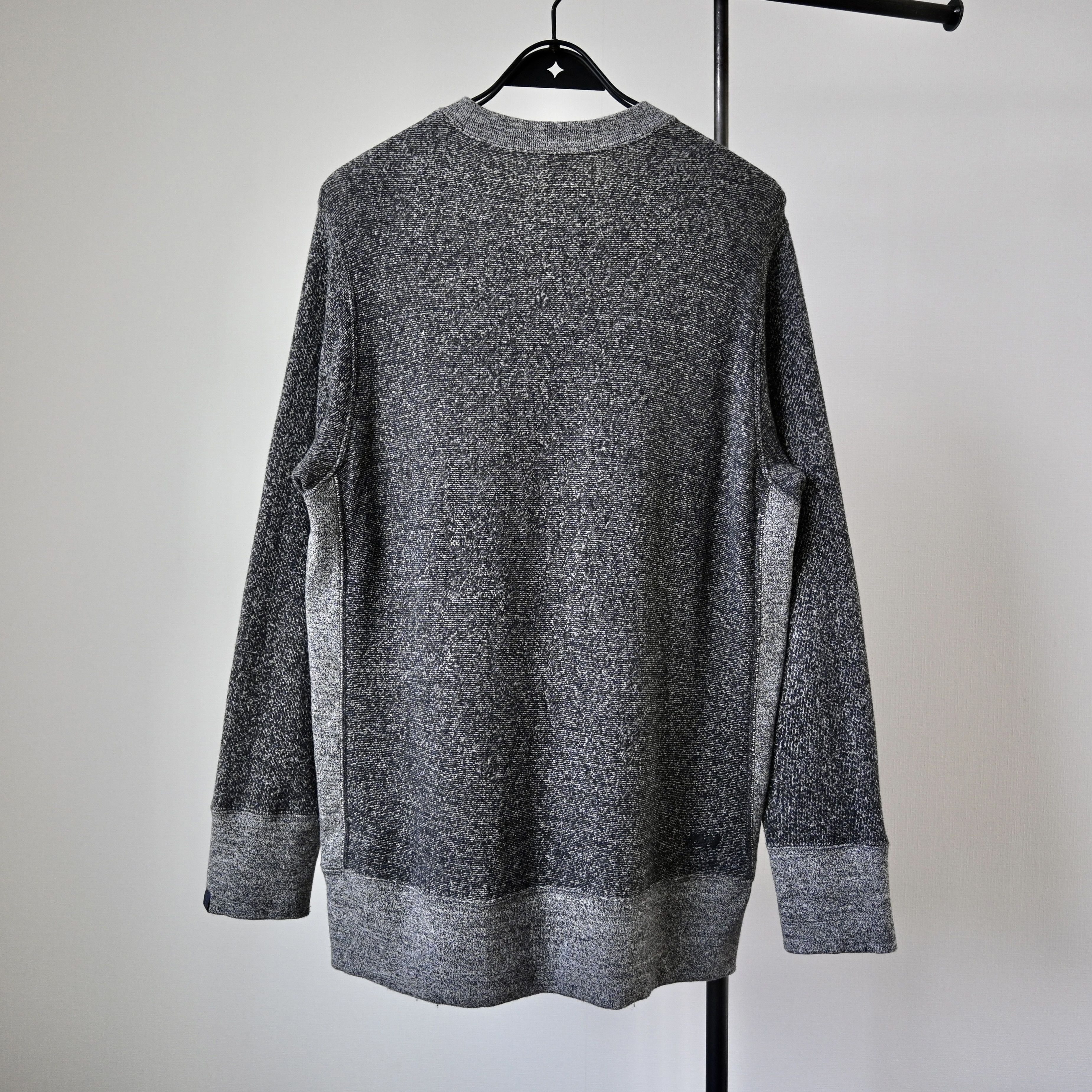 Loopwheeler Loopwheeler two tone melange crewneck, made in Japan Size US L / EU 52-54 / 3 - 2 Thumbnail