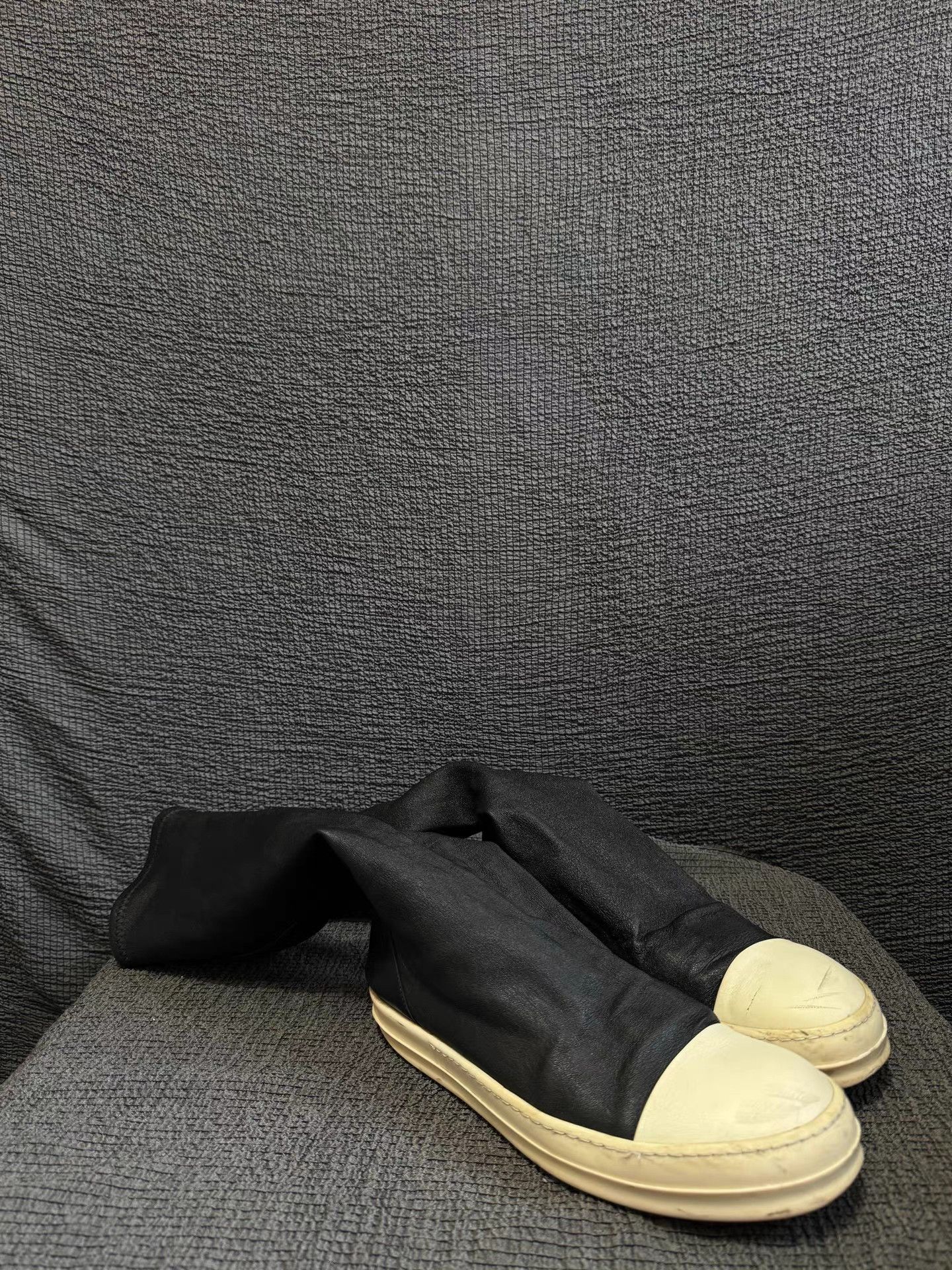 Rick Owens Rick Owens 16FW mainline lambskin "Adonis" boots Size US 7.5 / EU 40-41 - 2 Thumbnail