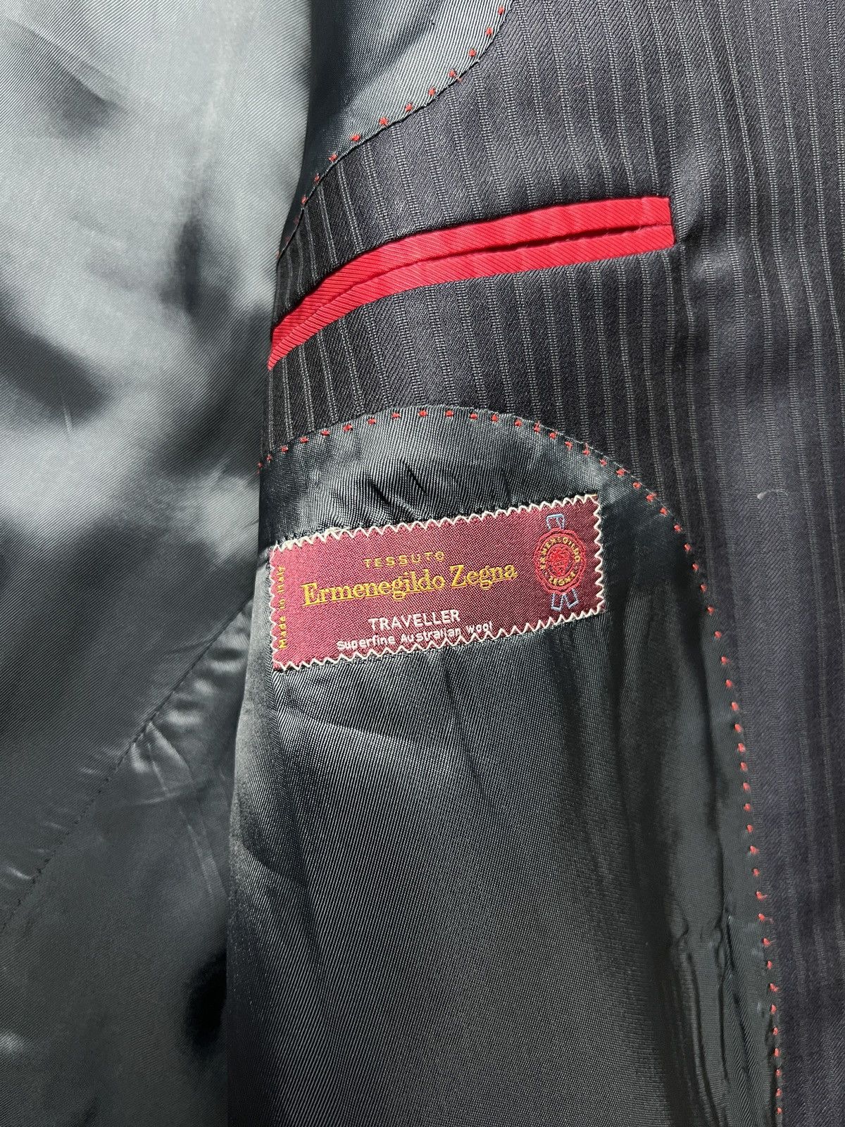 Ermenegildo Zegna Ermenegildo Zegna x Sartoria Rossi Traveller Vintage Blazer Size 50R - 14 Thumbnail