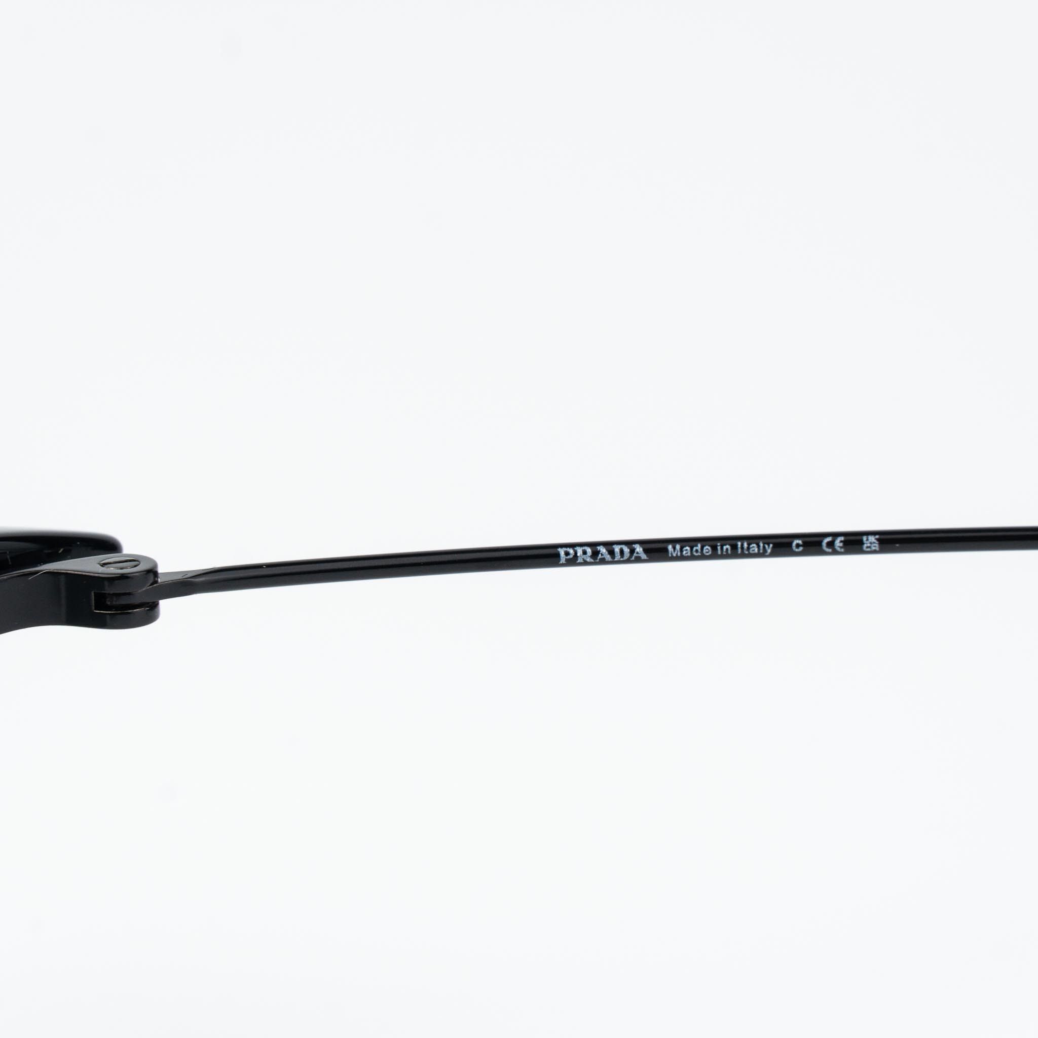 Prada Prada Women Sunglasses Rectangle PRB50S 1AB3C2 NEW AUTHENTIC Size ONE SIZE - 8 Thumbnail