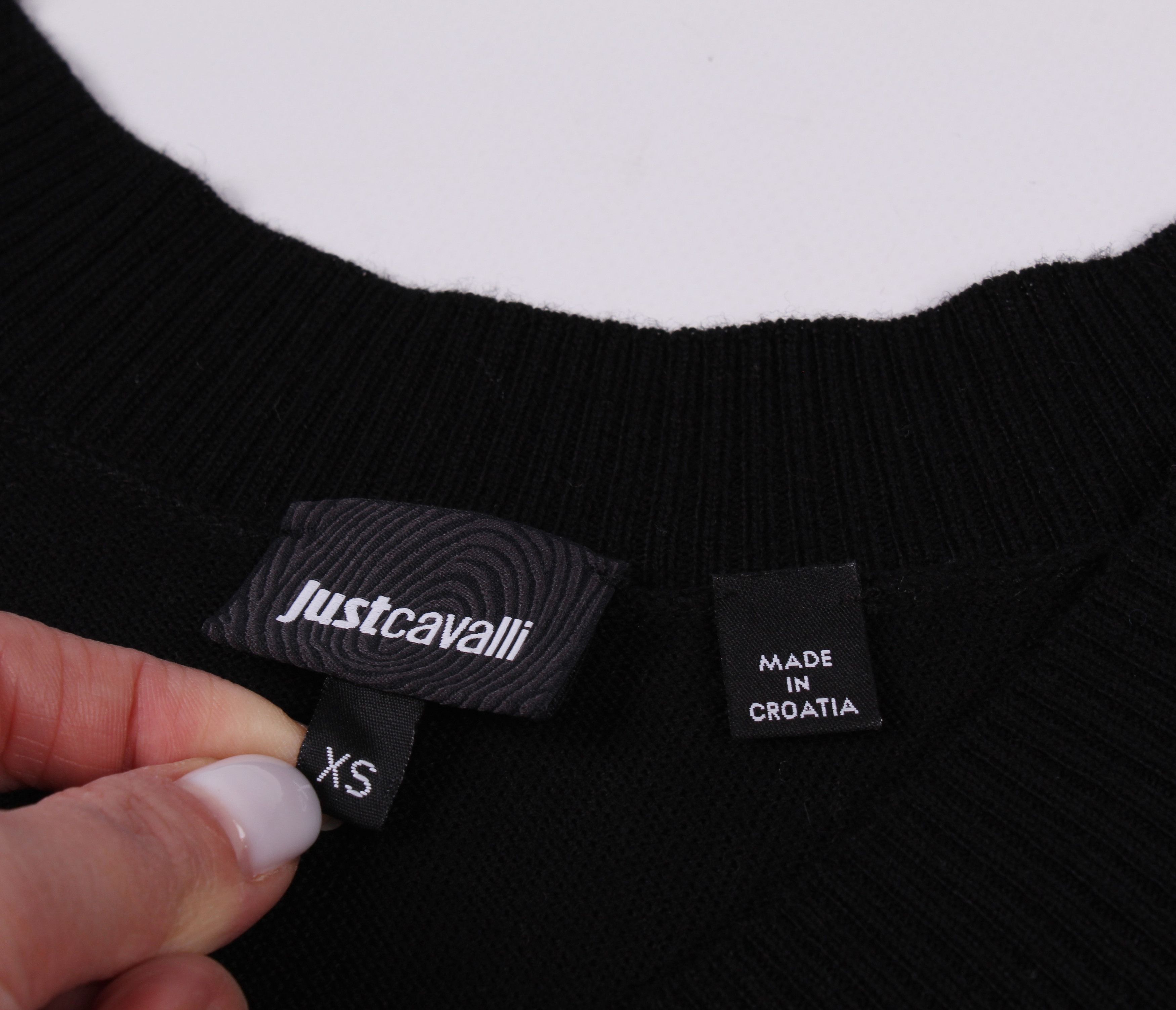 Just Cavalli Just Cavalli Stunning Wool Dress with Mesh Sleeves Size XS / US 0-2 / IT 36-38 - 8 Thumbnail