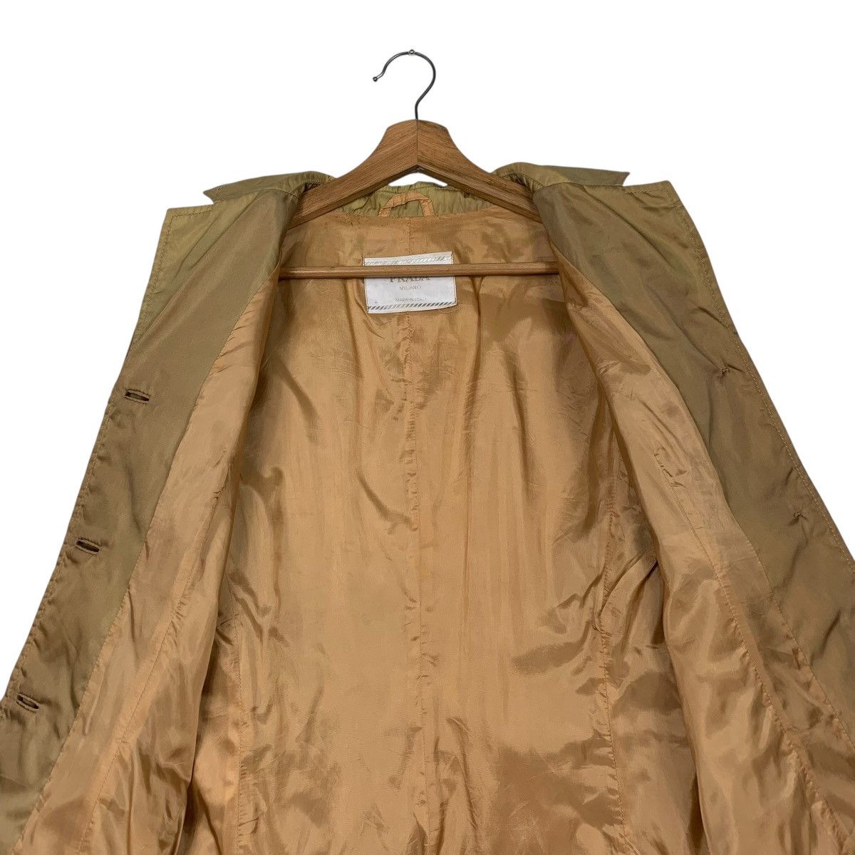 Prada Vintage Prada Made In Italy Brown Women Jacket Size XL / US 12-14 / IT 48-50 - 12 Thumbnail