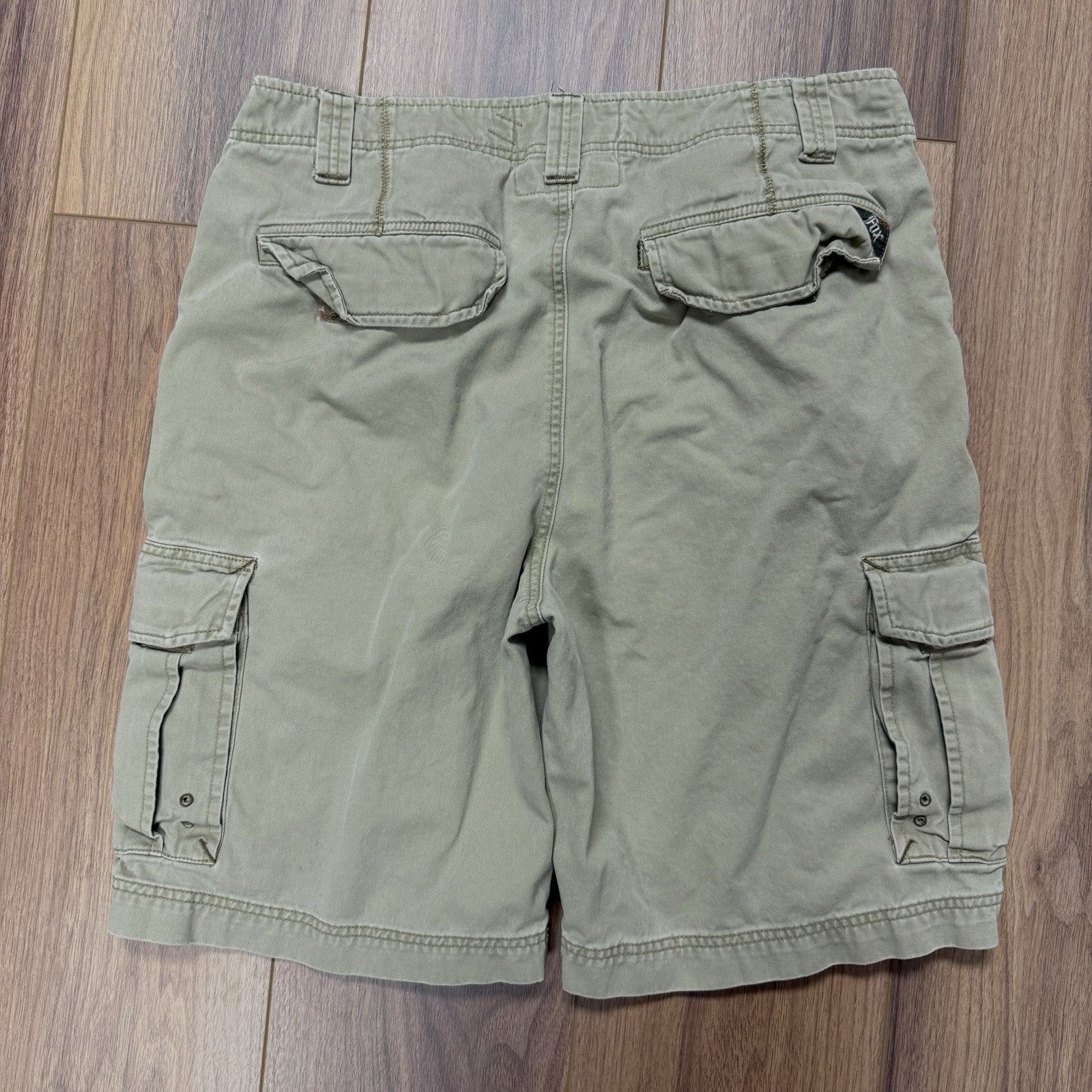 Fox Racing Fox Racing Deluxe Cargo Shorts Mens 36 (37x10) Beige Y2K Size US 36 / EU 52 - 2 Thumbnail