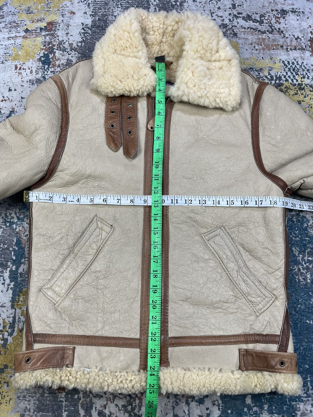 Schott Vtg Schott USAAF Type B-3 Shearling Bombers Size US XXS / EU 40 - 15 Thumbnail
