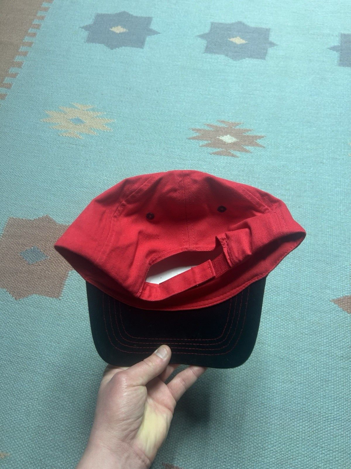 Vintage Vtg strapback hat Janson Equipment case IH tractor farm NOS Size ONE SIZE - 4 Thumbnail