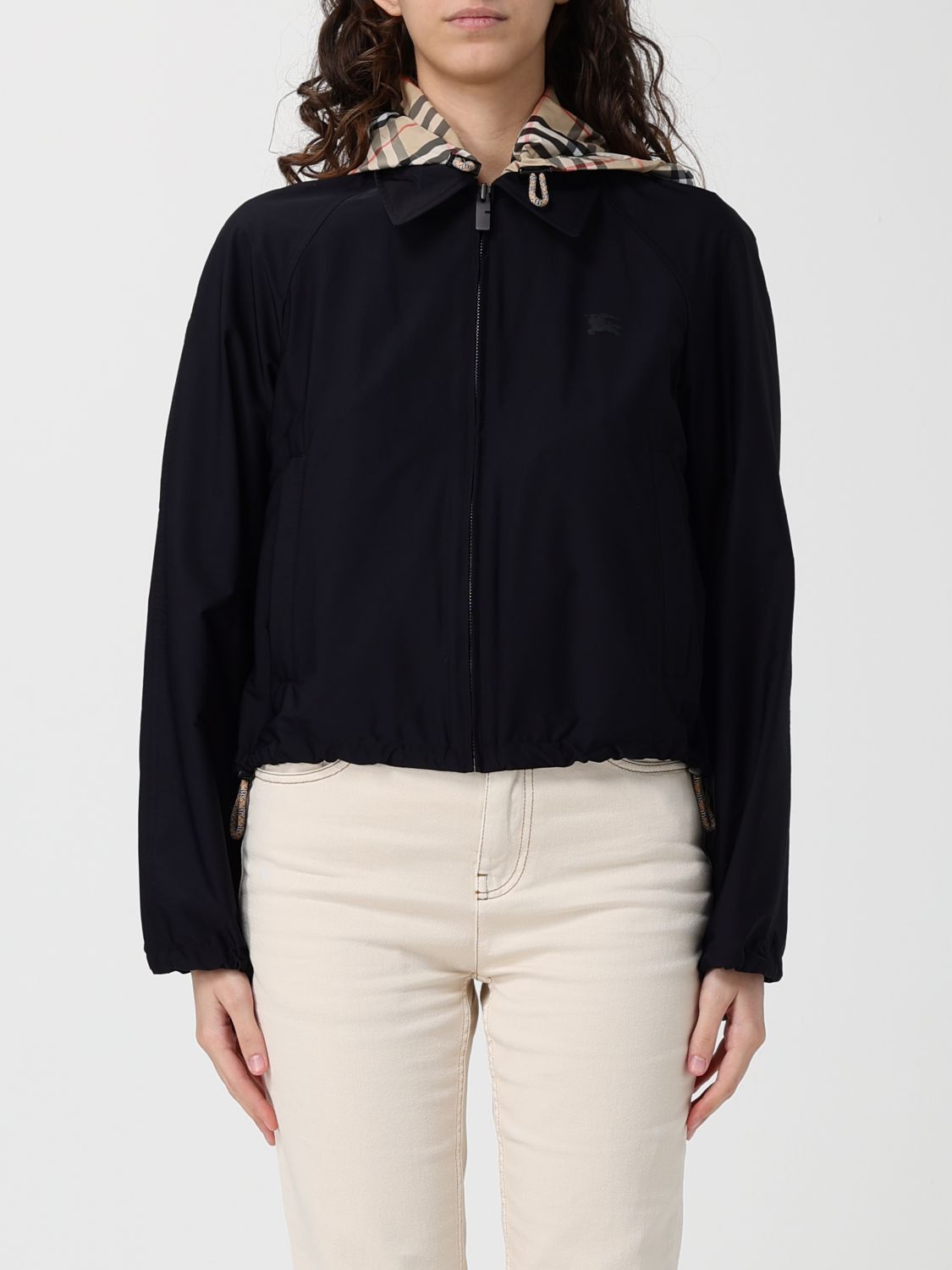 Burberry Jacket Woman Black