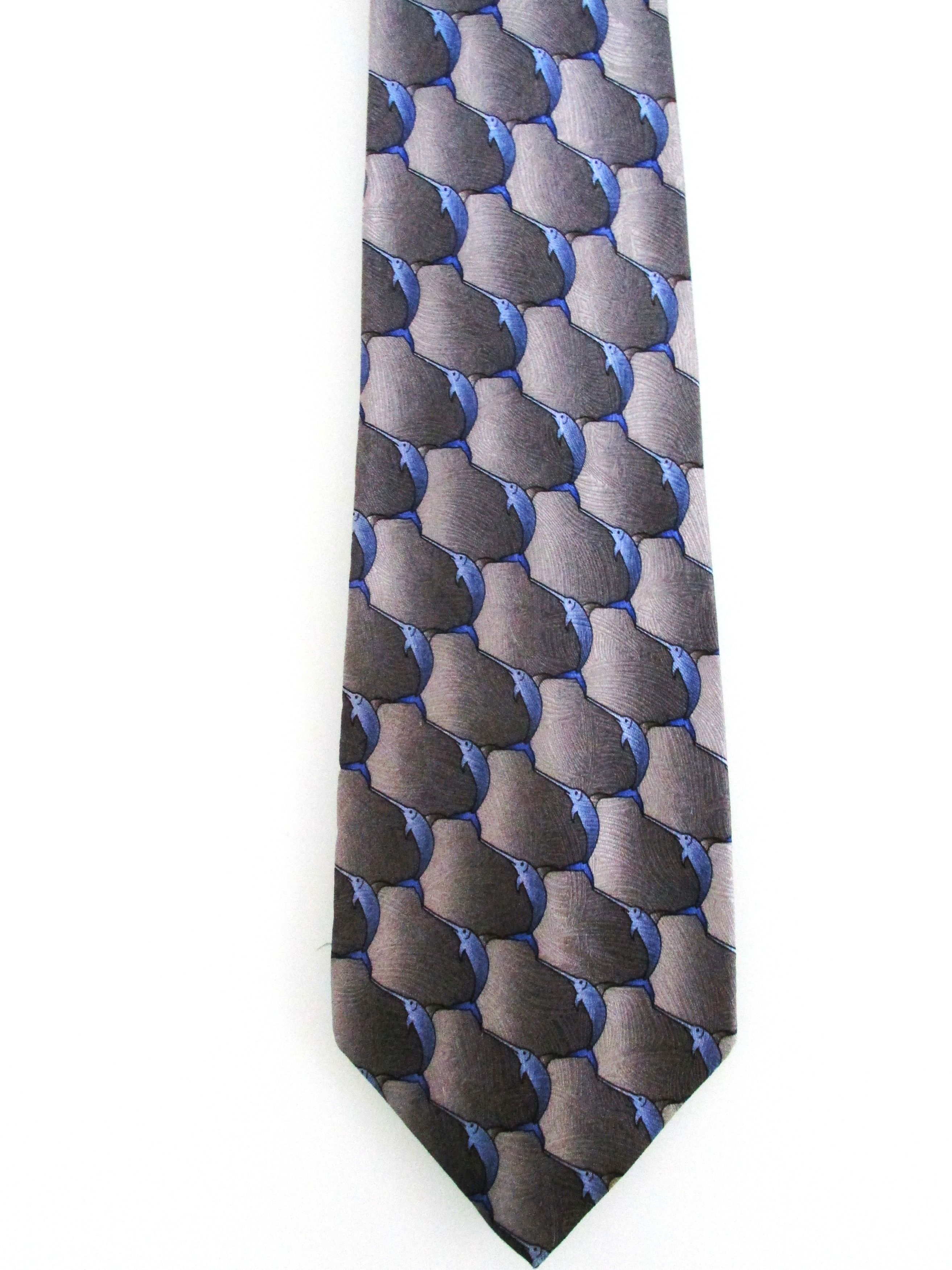 Other Nature Conservancy "Swordfish" Men's Silk Tie Size ONE SIZE - 2 Thumbnail