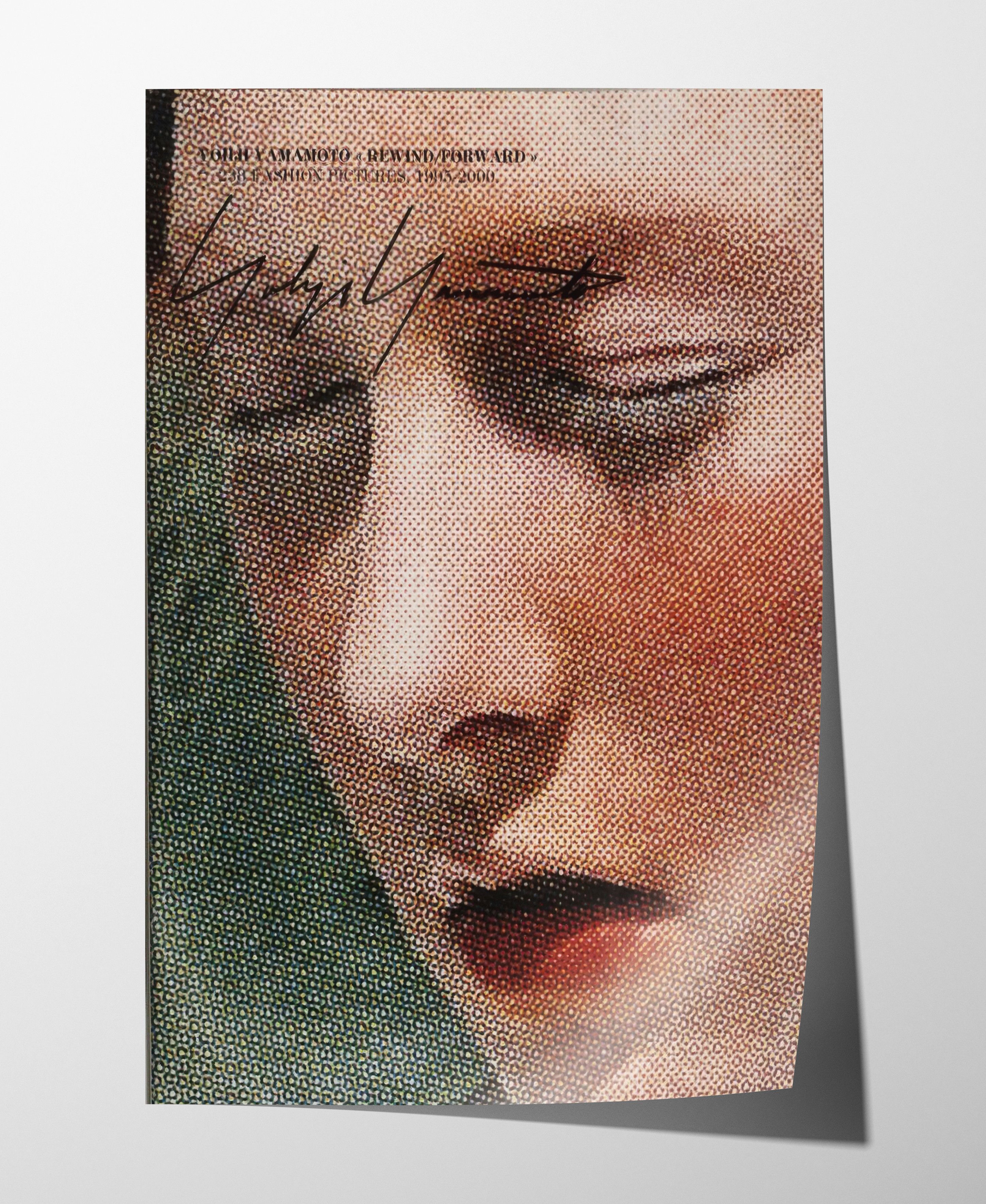 Yohji Yamamoto Yohji Yamamoto Poster Print Vintage Archive Magazine Book Size ONE SIZE - 5 Thumbnail
