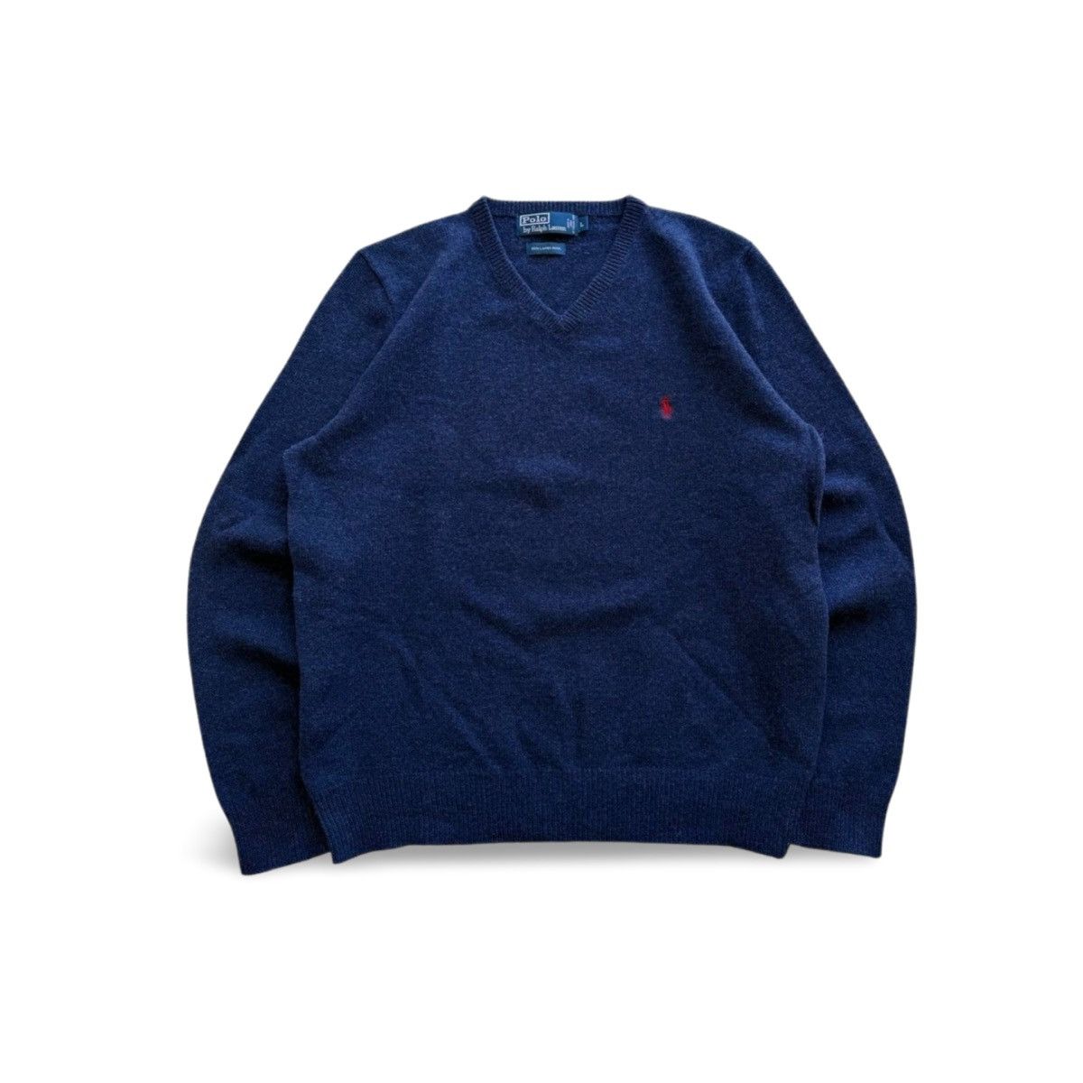 Polo Ralph Lauren Vintage Ralph Lauren Lambs Wool Knit Sweater Size US L / EU 52-54 / 3 - 1 Thumbnail
