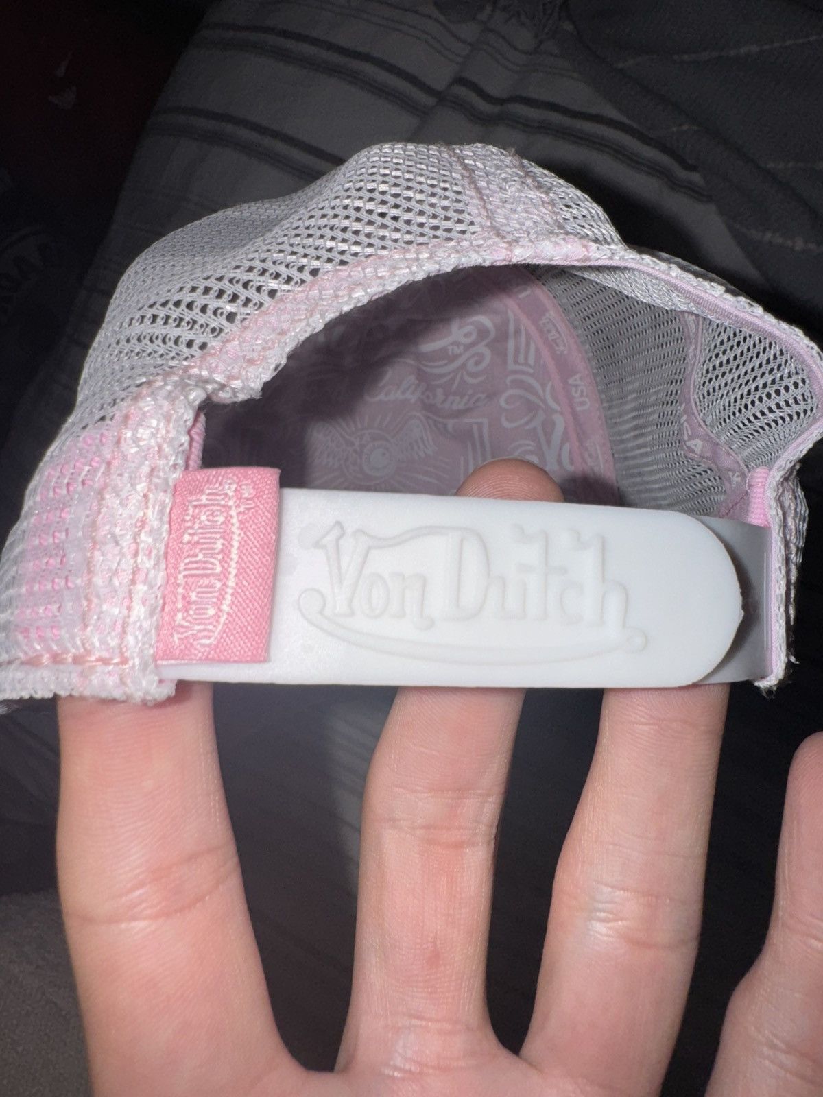 Von Dutch VON DUTCH Pink suede Size ONE SIZE - 3 Thumbnail
