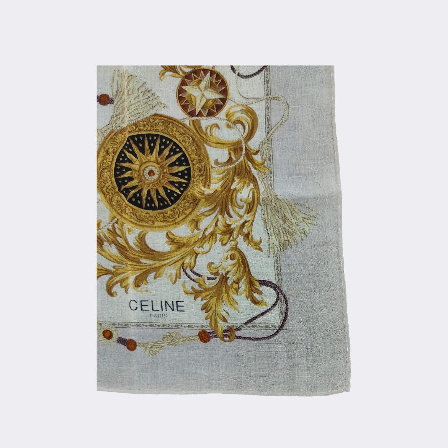 Celine × Vintage Vintage Celine Handkerchief Neckerchief Bandana H393H Size ONE SIZE - 3 Thumbnail