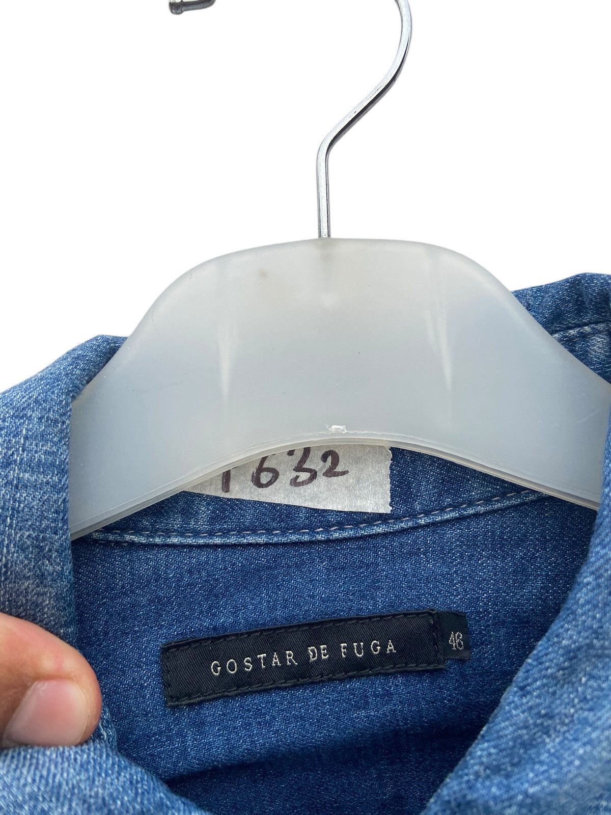 GOSTAR DE FUGA Gostar De Fuga Distressed Western Shirt Size US M / EU 48-50 / 2 - 3 Thumbnail