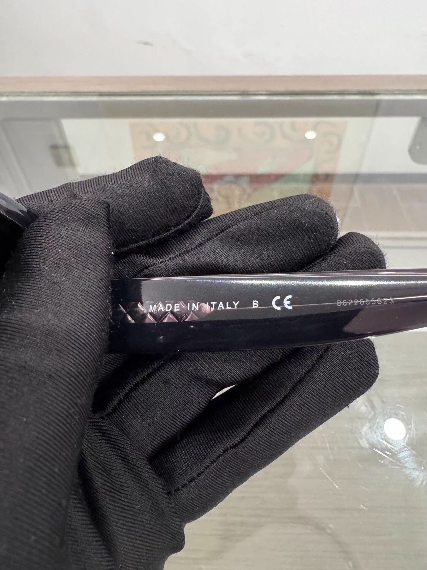 Chanel Chanel Silver CC Logo Black Sunglasses Size ONE SIZE - 6 Thumbnail
