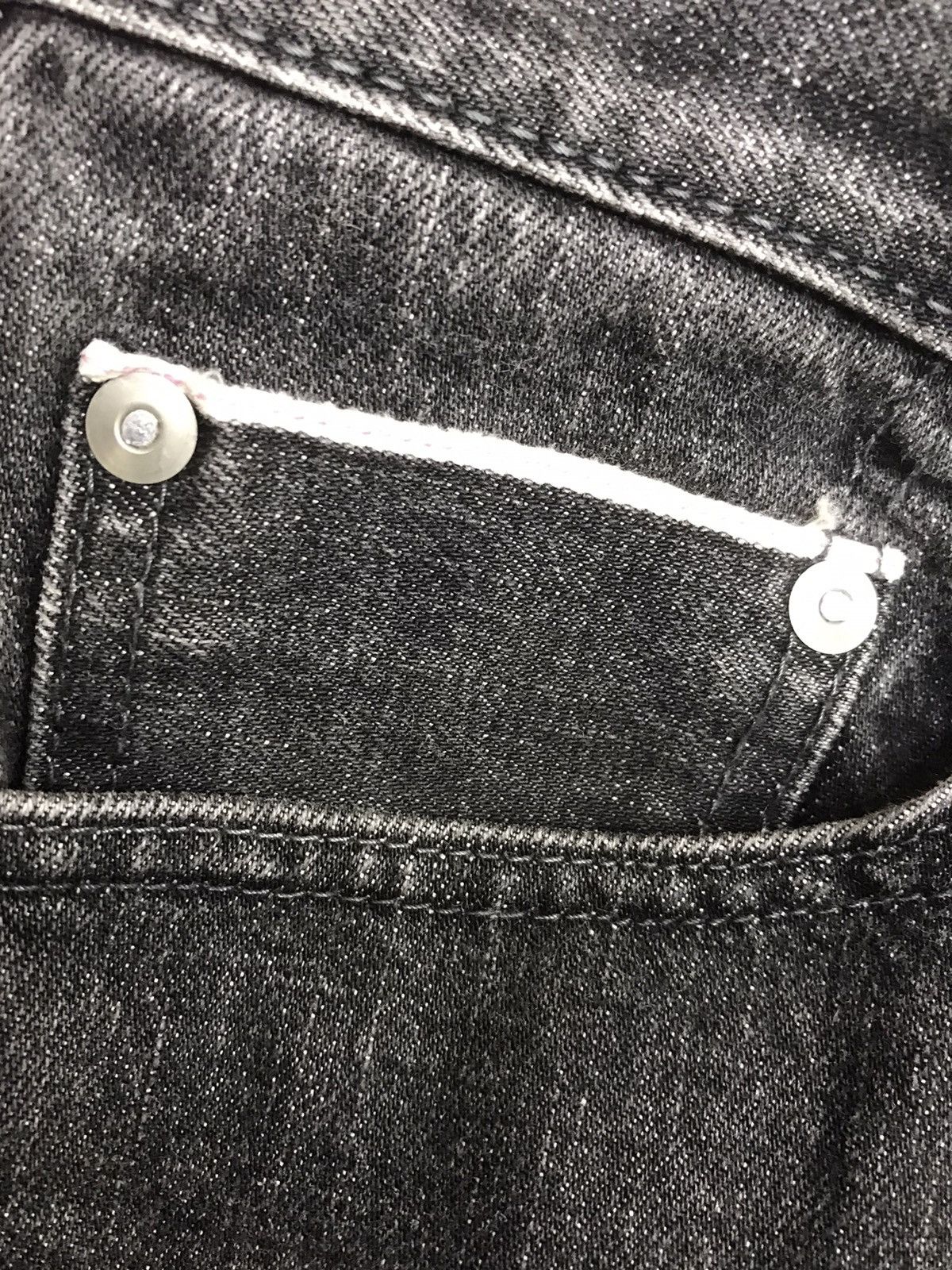 Japanese Brand × Kicking Mule Workshop KICKING MULE WORKSHOP Sturdy Slim Fit Denim F18 Size US 29 - 23 Thumbnail