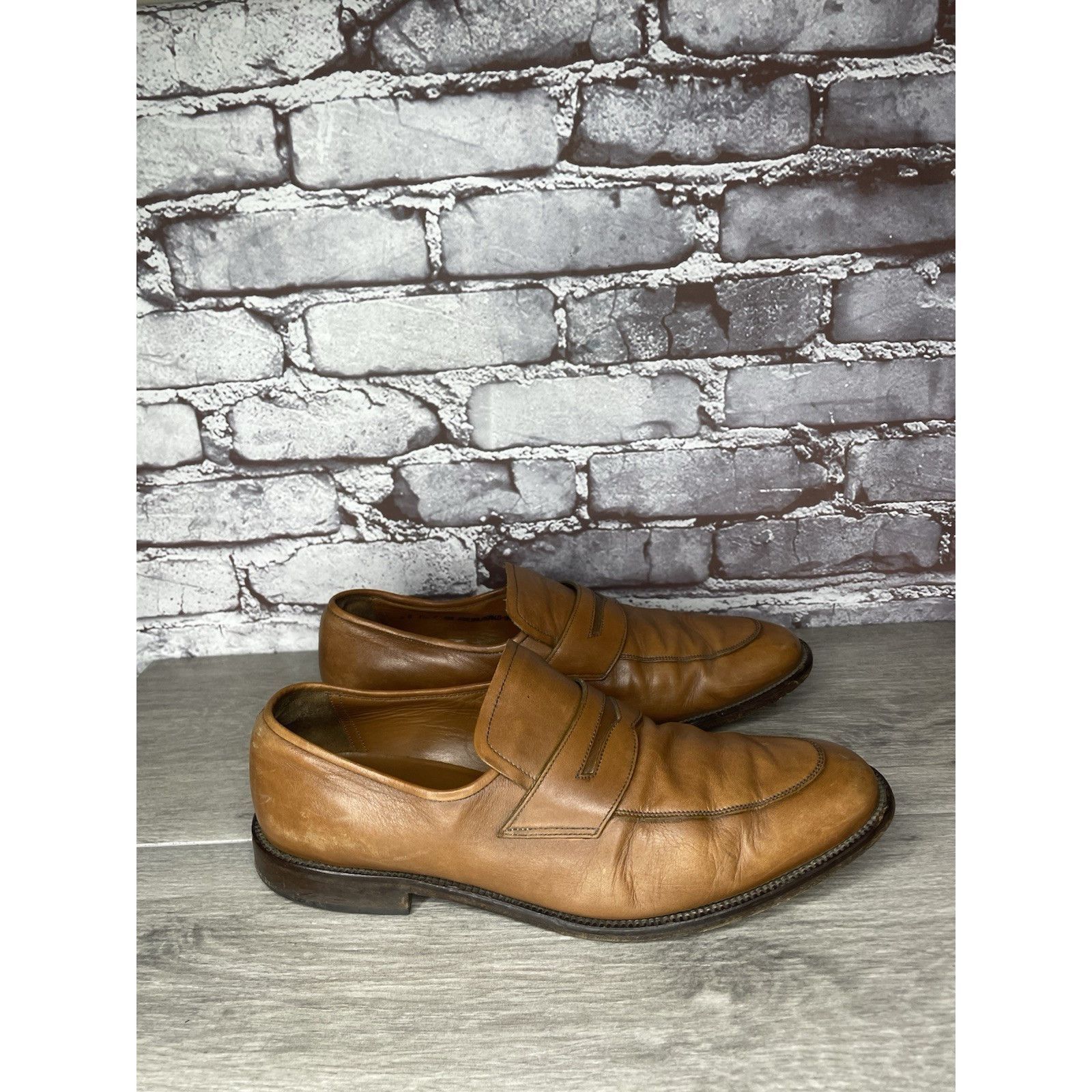 Bally Bally Brown Leather Salasan Penny Loafers Dress Shoes Men’s Size US 7 / EU 40 - 19 Thumbnail