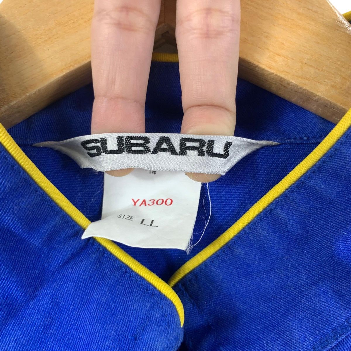 Vintage Vintage SUBARU Racing Blue Overall Coverall Worker Mechanic Size US 26 / EU 42 - 8 Thumbnail