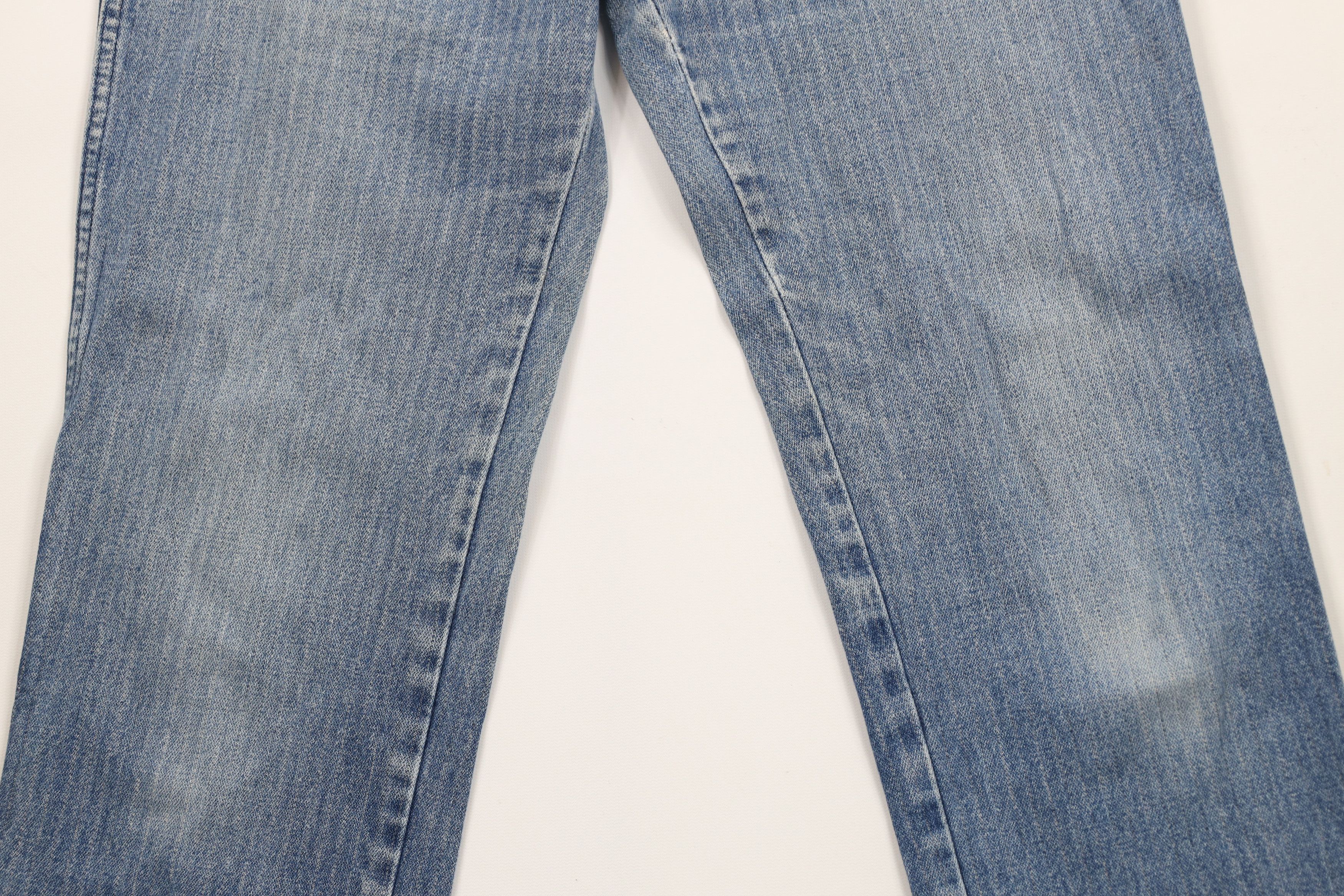 Vintage Vintage 90s Streetwear Straight Leg Denim Jeans Blue Cotton Size 32" / US 10 / IT 46 - 3 Thumbnail