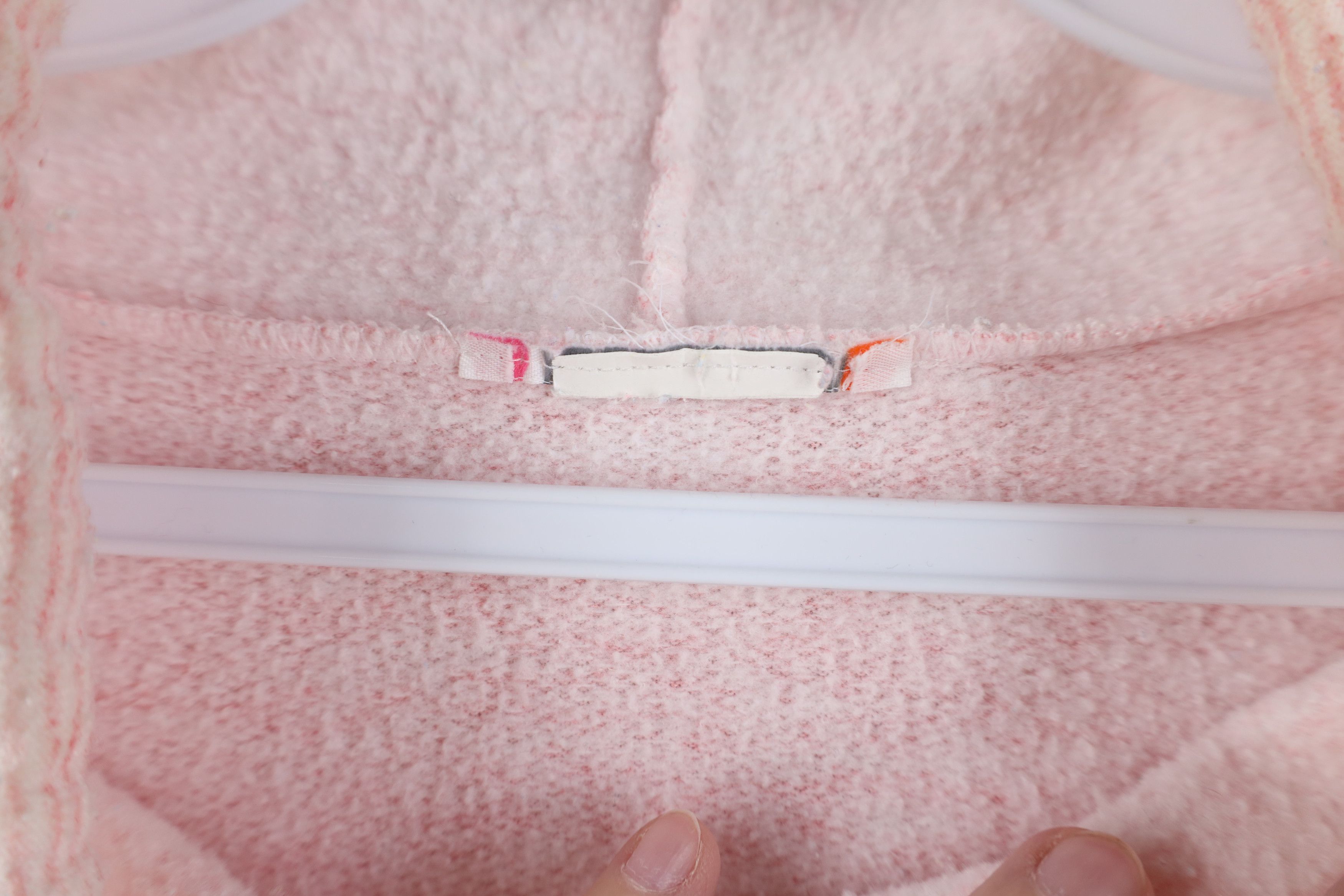 Vintage Vintage 90s Streetwear Lace Flower Heart Sweatshirt Pink Size L / US 10 / IT 46 - 6 Thumbnail