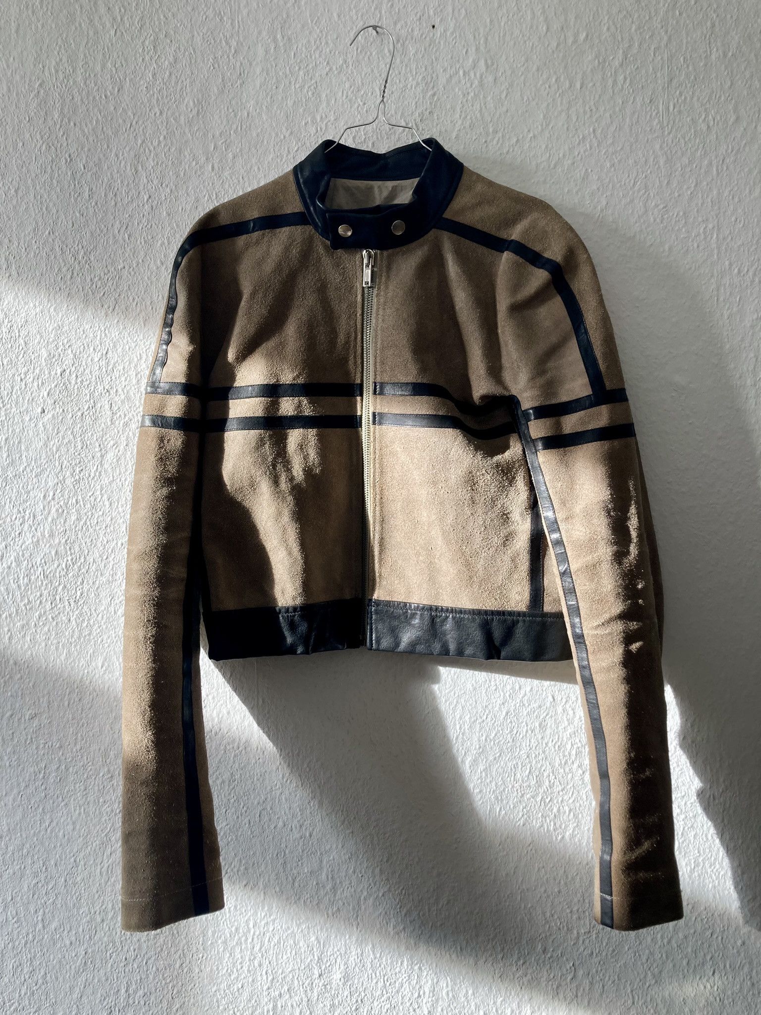 Rick Owens FW12 "MOUNTAIN" Cropped Runway Cow Leather Jacket Rick Owens Size US L / EU 52-54 / 3 - 1 Thumbnail