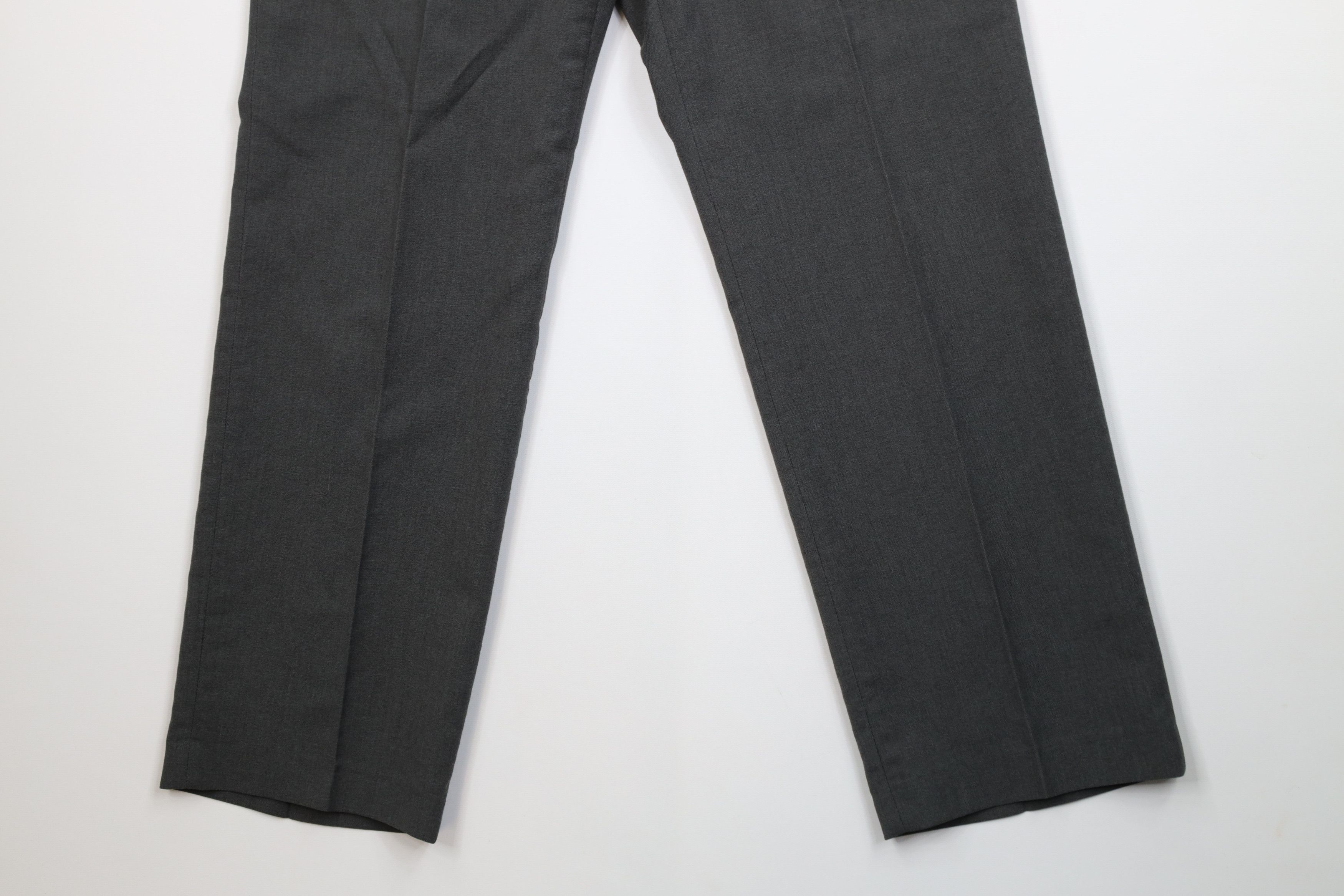 Vintage Vintage 90s Streetwear Wool Blend Wide Leg Chino Pants USA Size US 32 / EU 48 - 4 Thumbnail