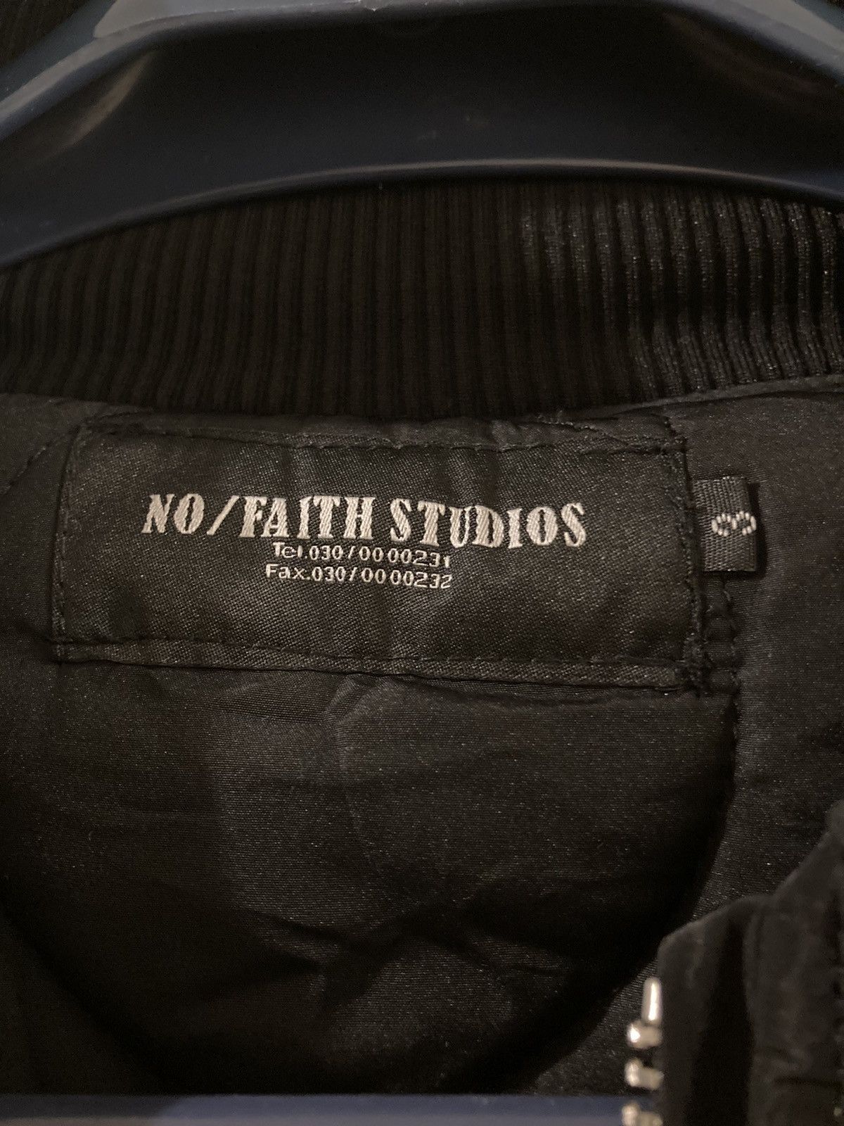 No Faith Studios No Faith Studio Bomber Back Pocket Zip Jacket Size US L / EU 52-54 / 3 - 3 Thumbnail