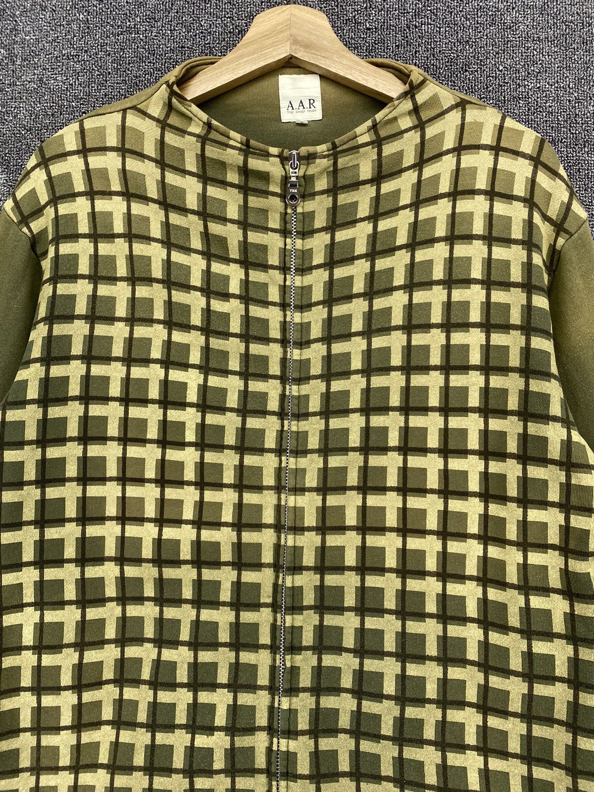 Yohji Yamamoto Vintage A.A.R Yohji Design Studio Shadows Plaid Jacket Size M / US 6-8 / IT 42-44 - 5 Thumbnail