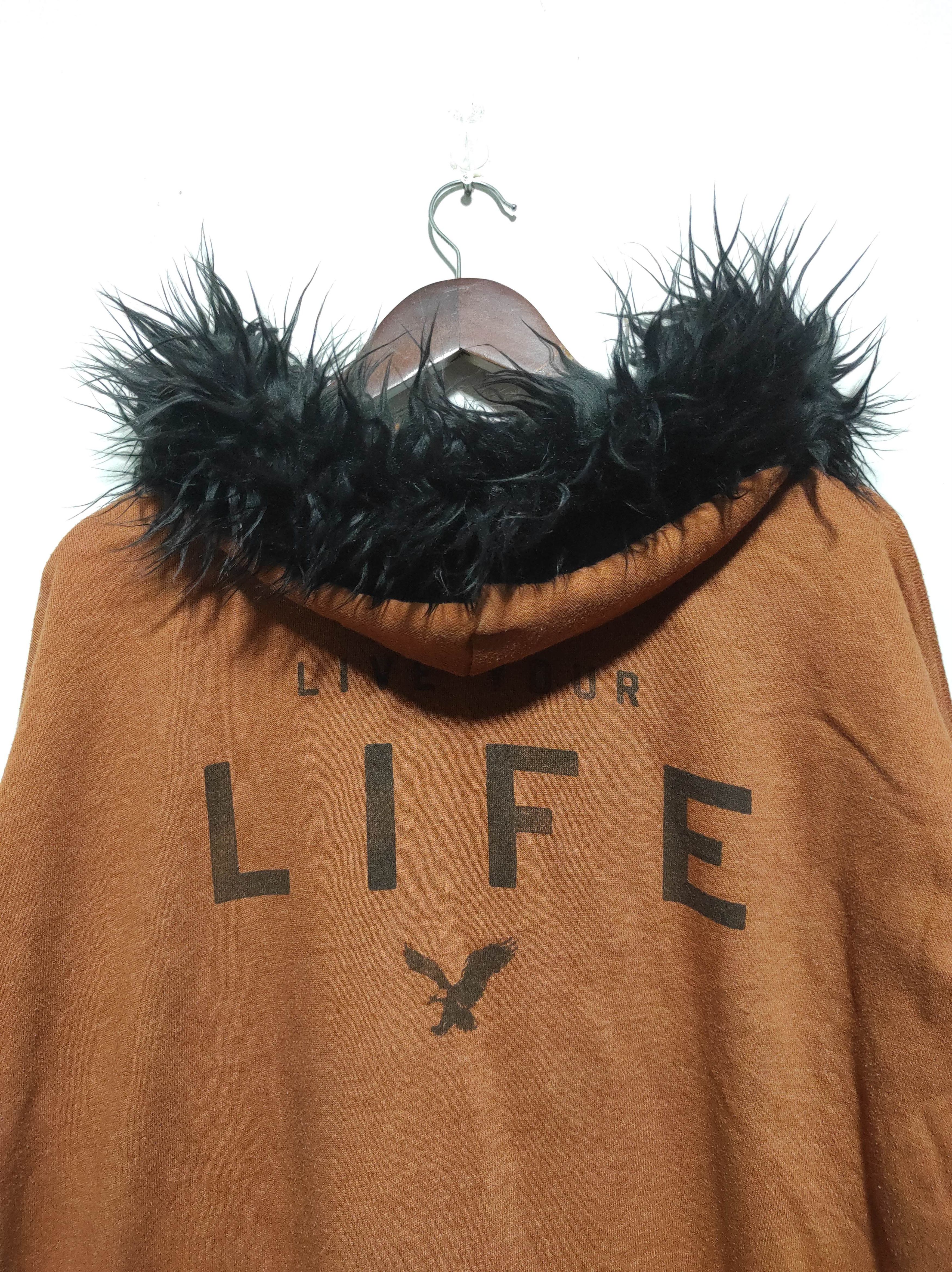 Hysteric Glamour American Eagle Zipper Fur Hoodie LGB style Size US L / EU 52-54 / 3 - 13 Thumbnail