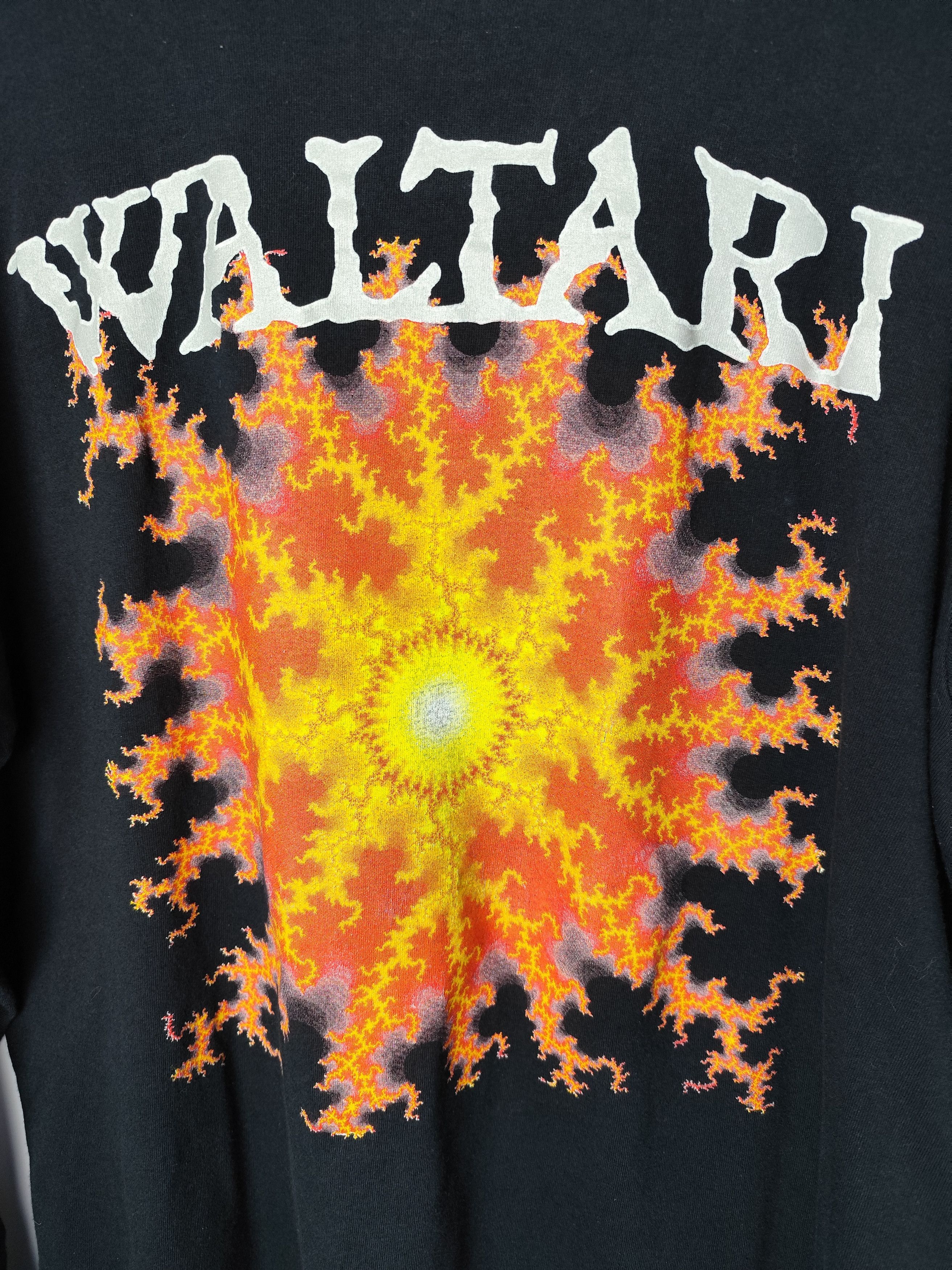 Band Tees Streetwear Vintage 1990's Waltari Tour Long Sleeve Size US XL / EU 56 / 4 - 2 Thumbnail