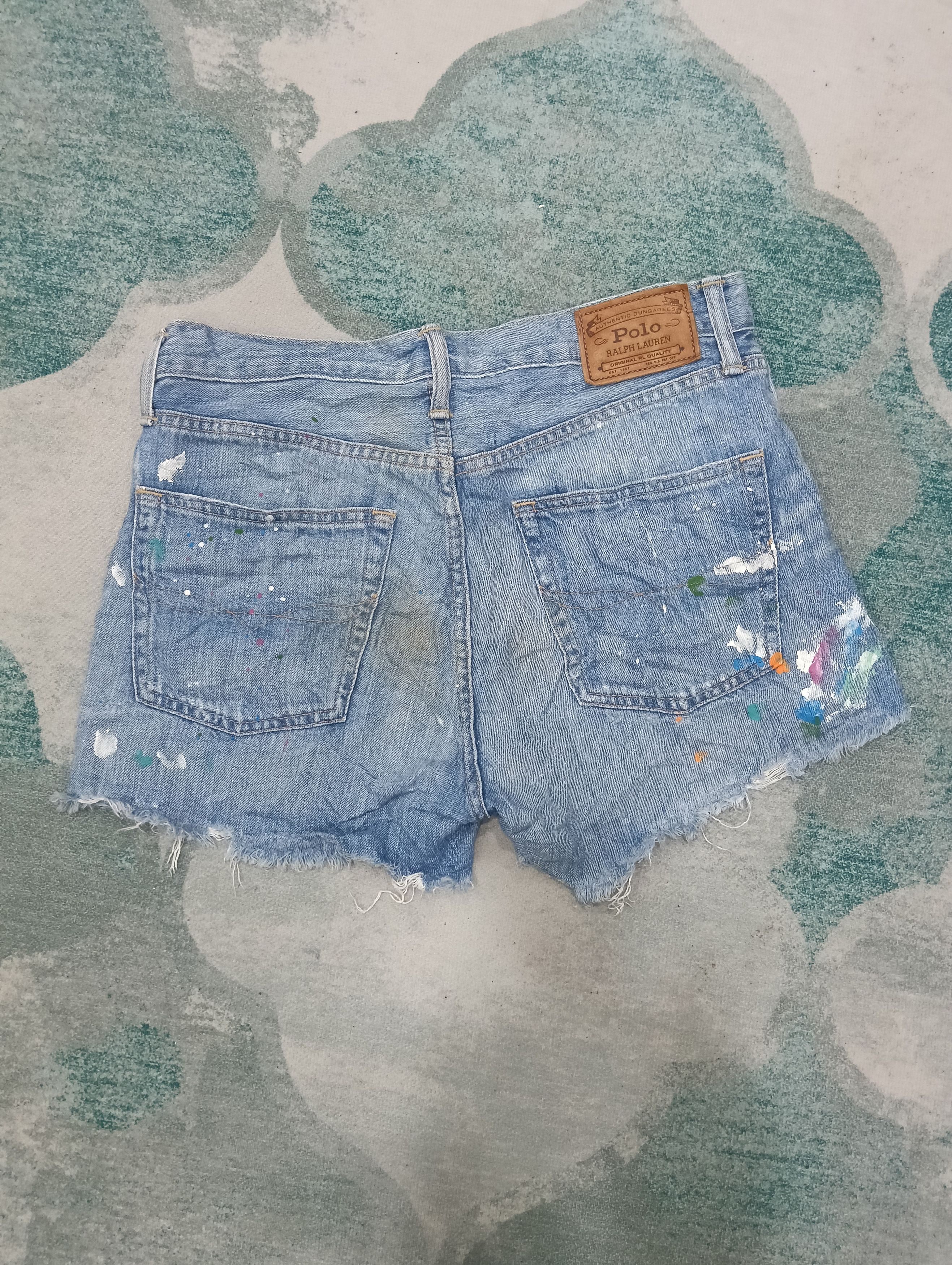 Japanese Brand × Polo Ralph Lauren × RRL Ralph Lauren Ralph Lauren Short Jeans Size 32" / US 10 / IT 46 - 2 Thumbnail