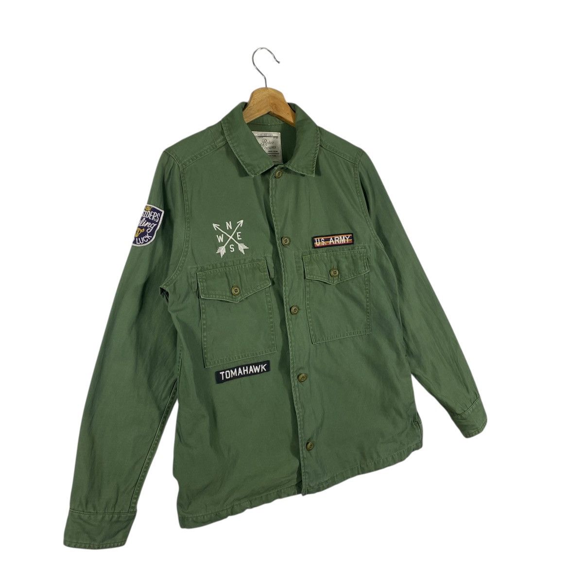 Japanese Brand Rodeo Crown Native Chimayo Button Shirt M Size Green Colour Size US M / EU 48-50 / 2 - 3 Thumbnail