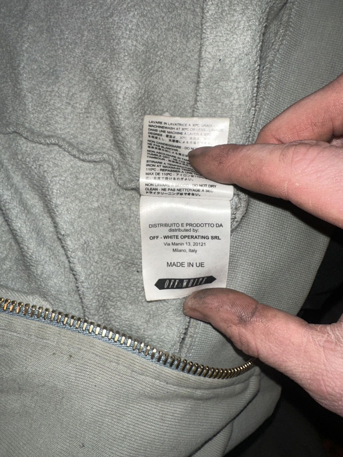 Off-White Vintage Off-White eagle hoodie Size US XL / EU 56 / 4 - 7 Thumbnail