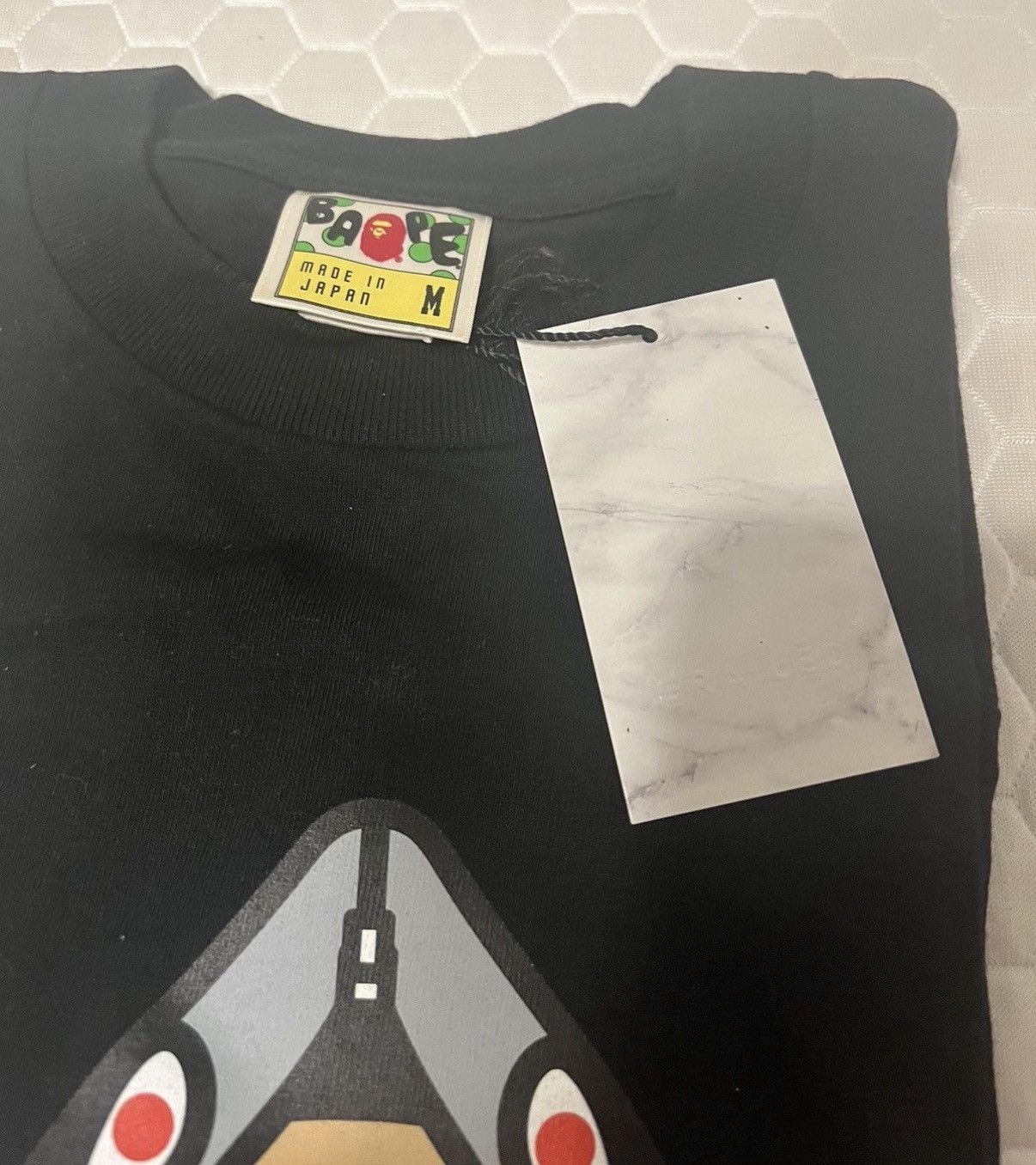 Bape × Kid Cudi Rare Brand New 2009 Kid Cudi X Bape Baby Milo LA Tee Size US M / EU 48-50 / 2 - 5 Thumbnail