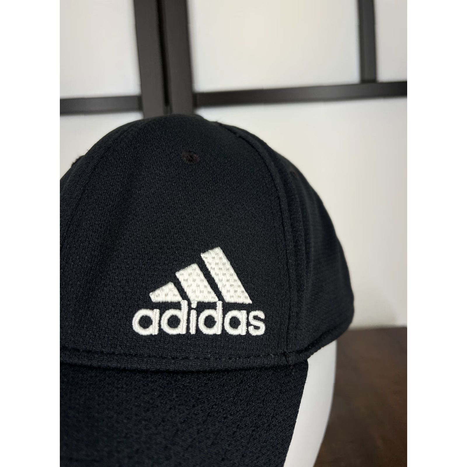 Adidas adidas Hat Cap Fitted Adult XL Dark Gray Poly Cotton Blend Aeroready Size ONE SIZE - 2 Thumbnail