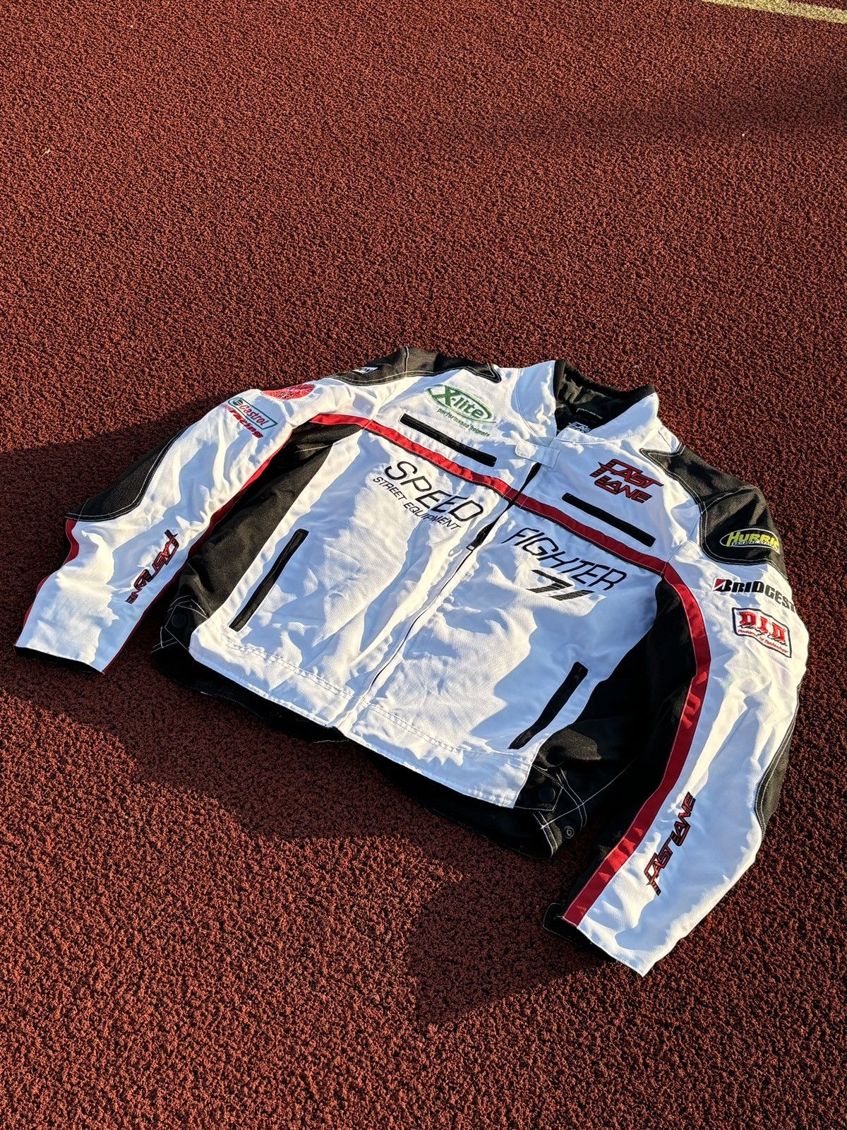 Vintage Speed Fighter Motocycles Racing Jacket Size US L / EU 52-54 / 3 - 3 Thumbnail
